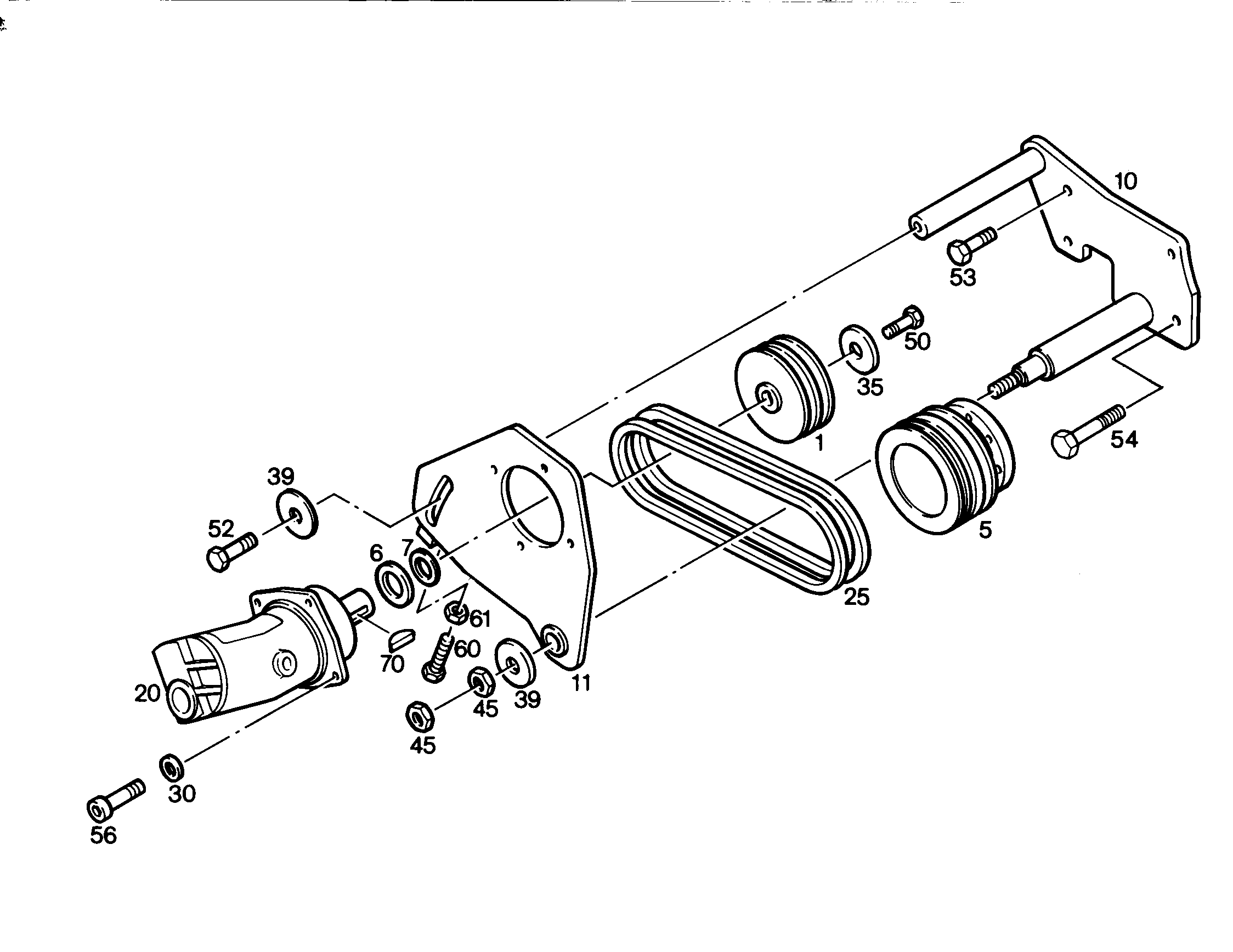 РЕМЕНЬ УЗКИЙ КЛИНОВЫЙ 4002546 LIEBHERR
