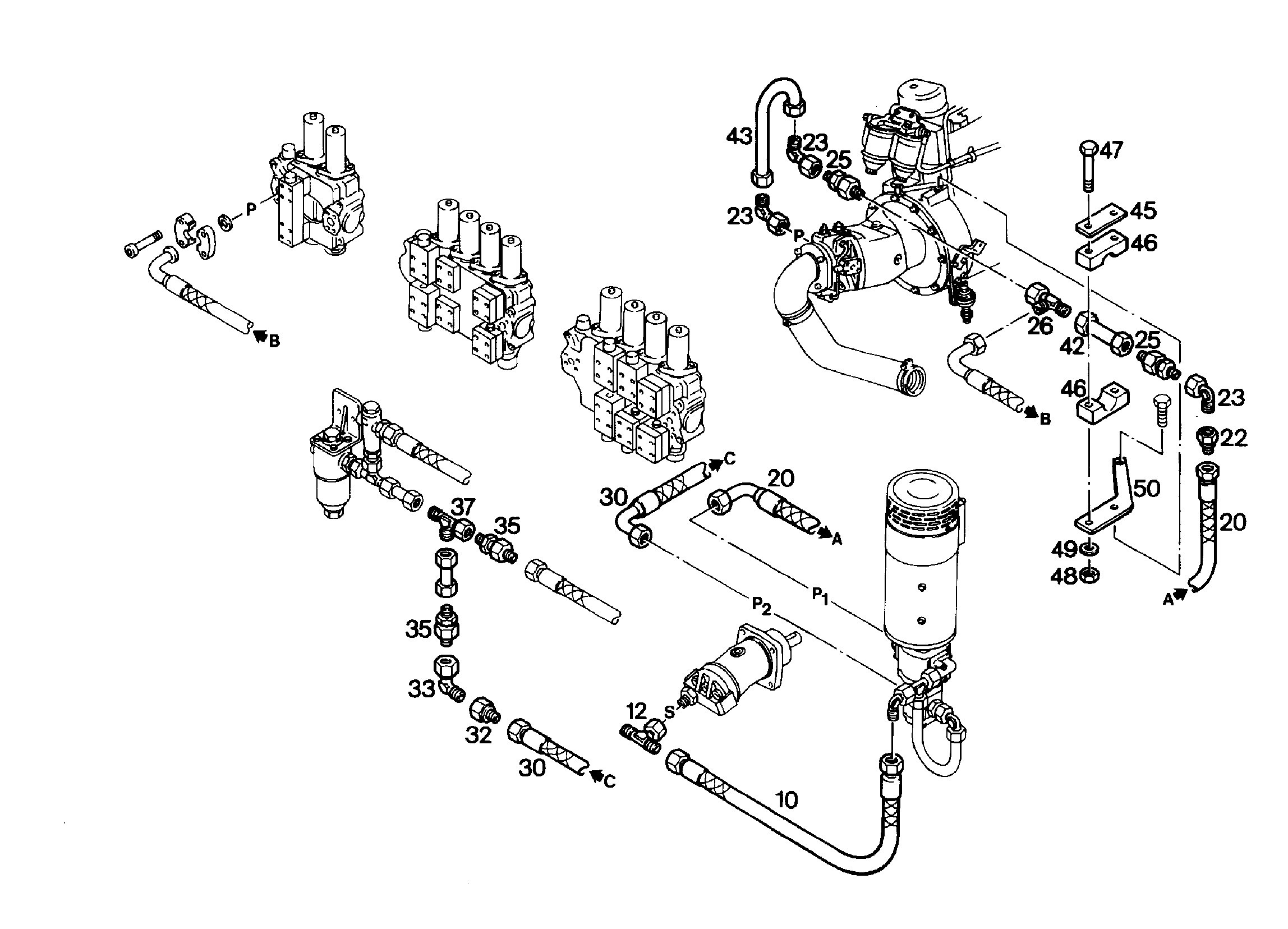 ШЛАНГ 12X2700 7018033 LIEBHERR
