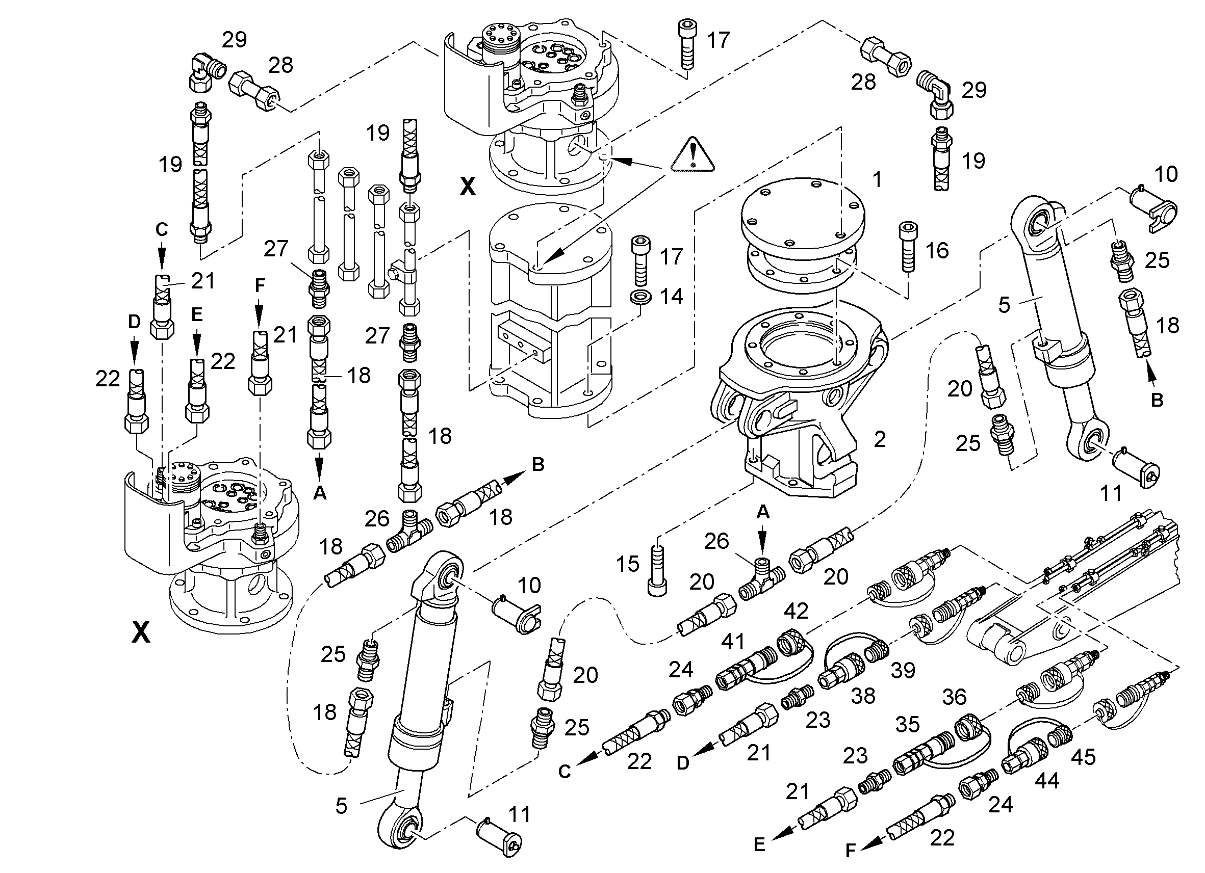 МЕХАНИКА ГРЕЙФЕРА GM10B 9209133 LIEBHERR