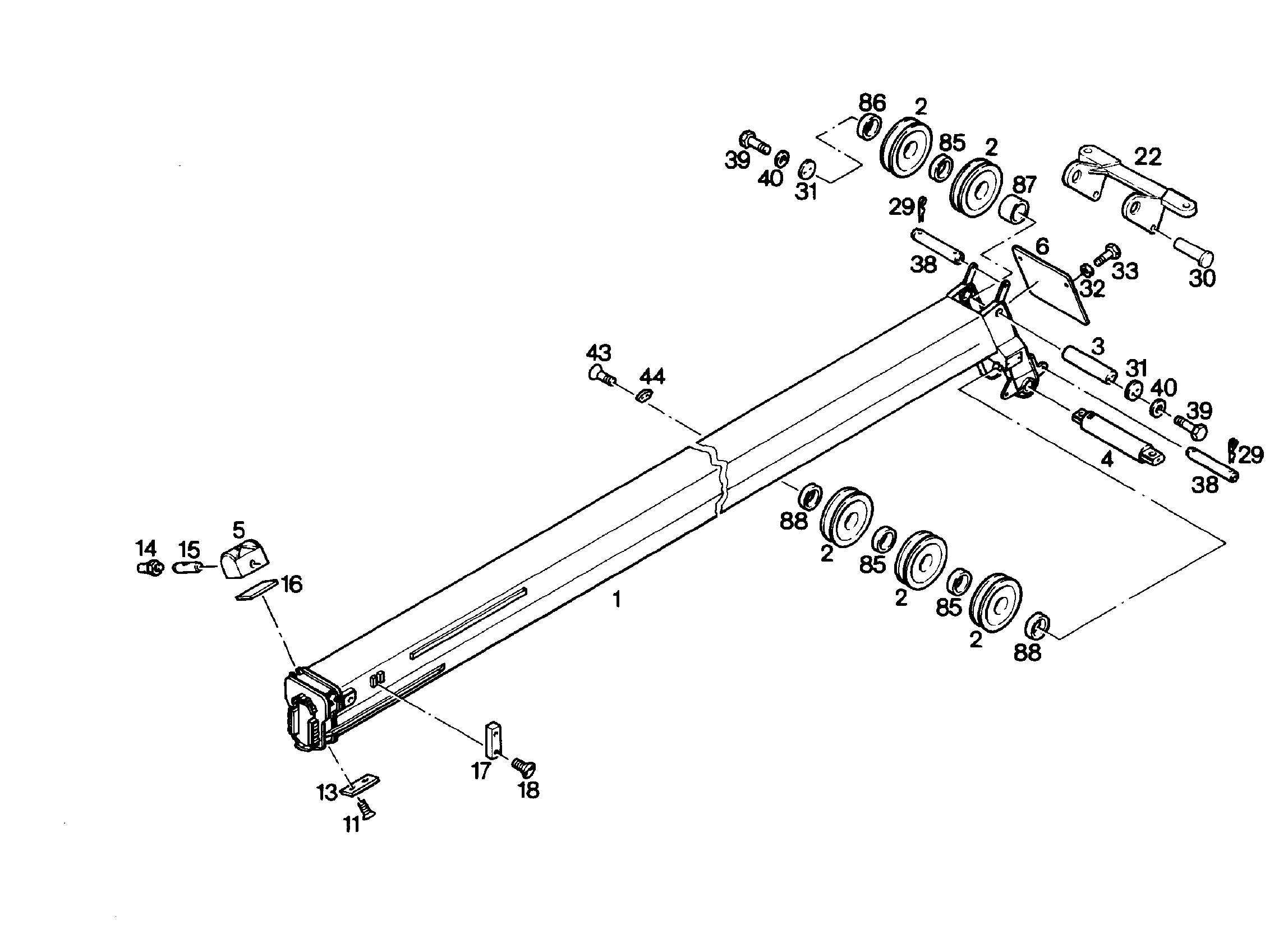 ПРУЖИНА ПРЕДОХРАНИТЕЛЬНАЯ 4X68 433101208 LIEBHERR