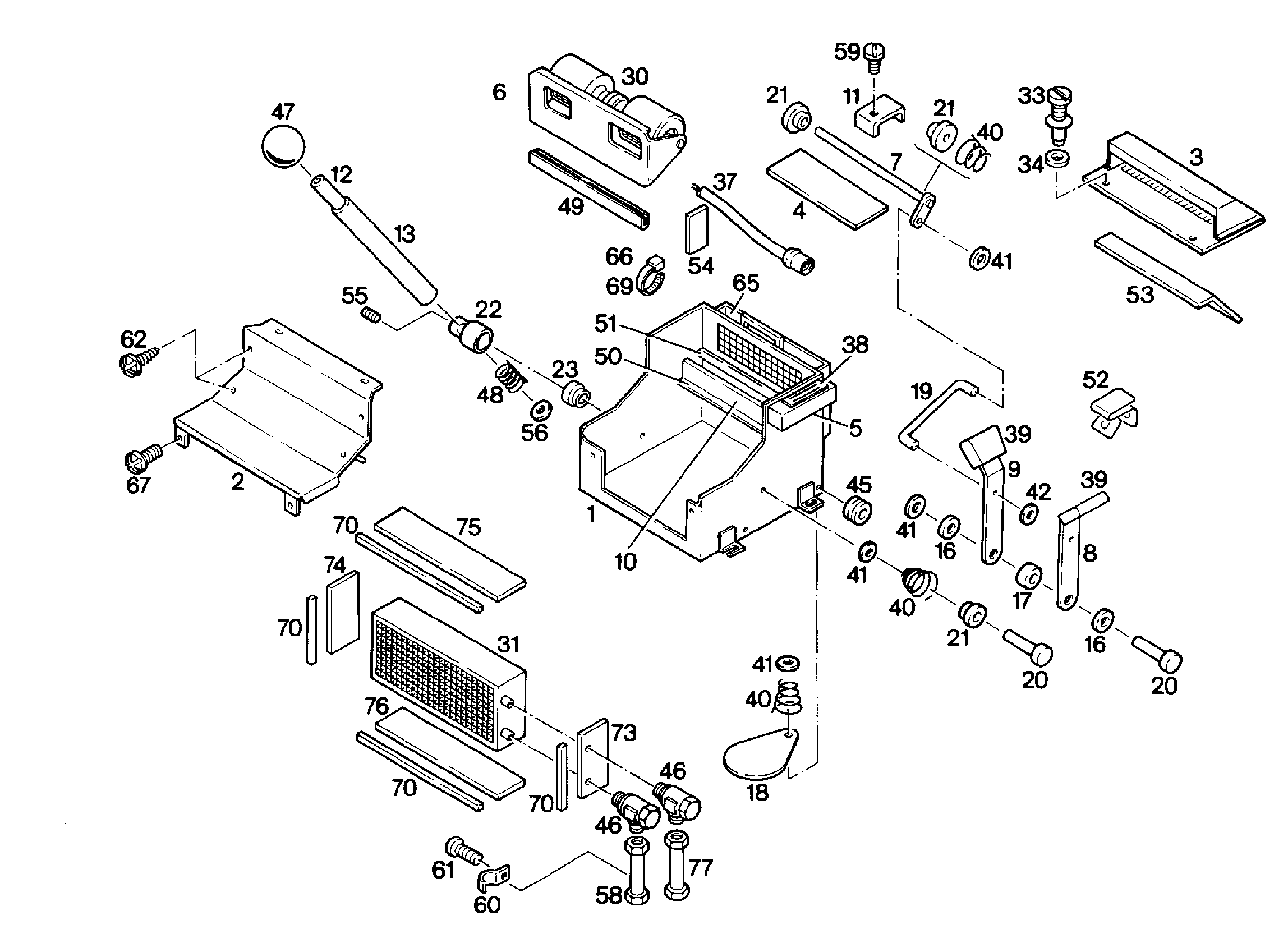 СКОБА КРЕПЛЕНИЯ 12 12 7018831 LIEBHERR