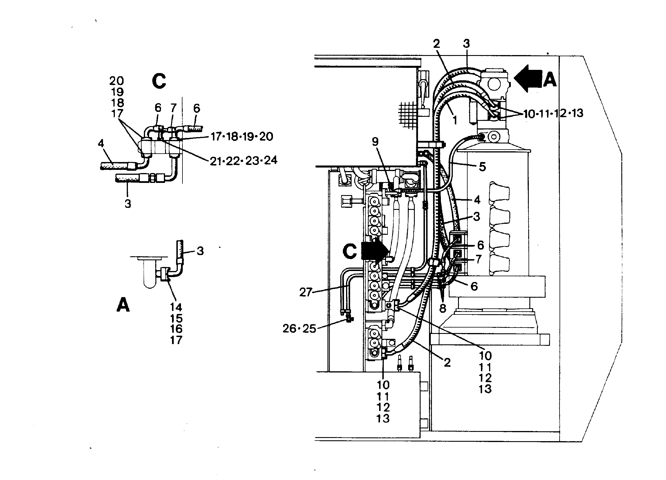 ШТУТЦЕР EVL 15L M22X1,5 7362410 LIEBHERR