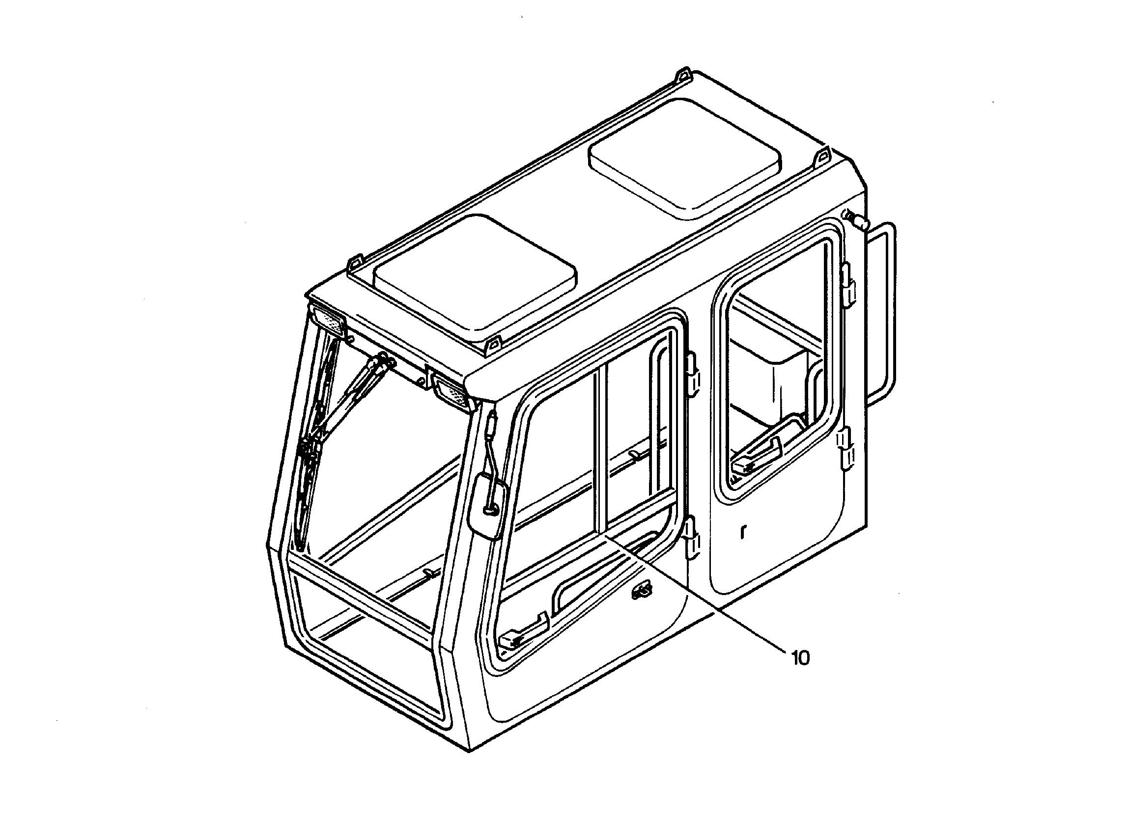 LU ОКНО С ПОДВИЖНЫМ СТЕКЛОМ 9209202 LIEBHERR
