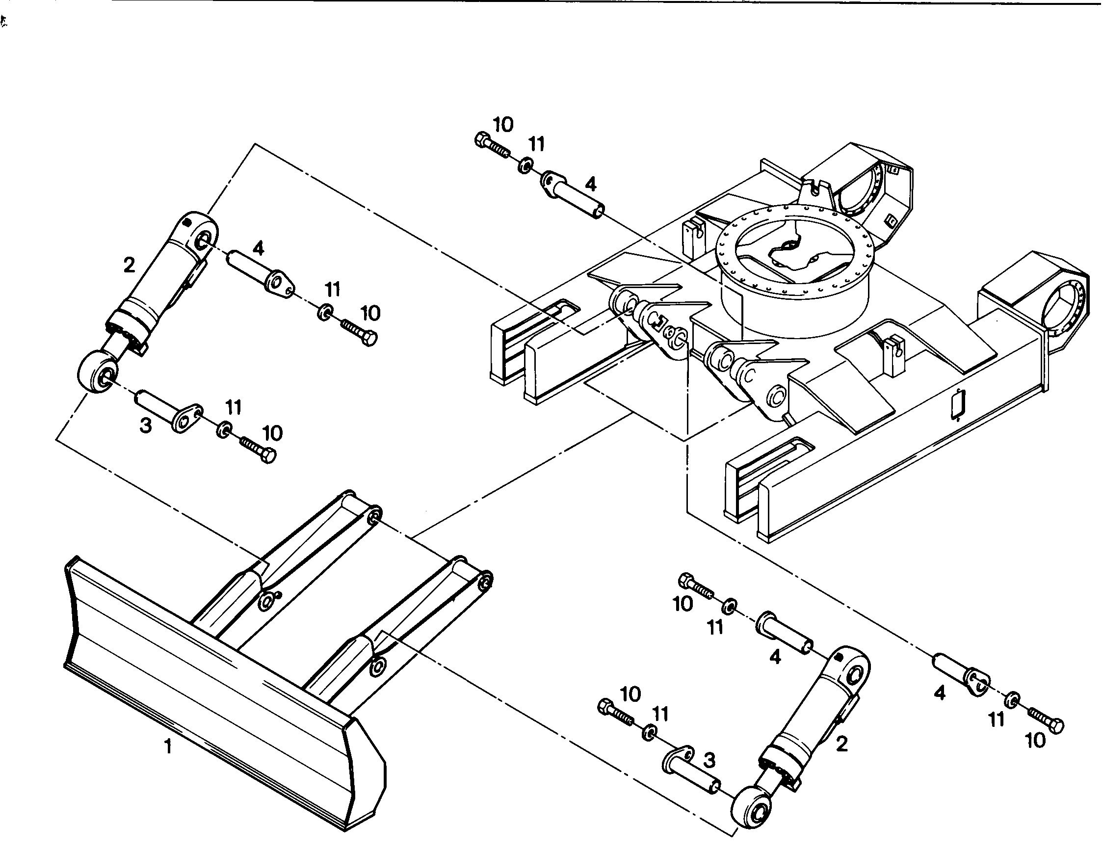 ГИДР.ЦИЛИНДР С РАСПРЕДЕЛИТЕЛЕМ 9209300 LIEBHERR