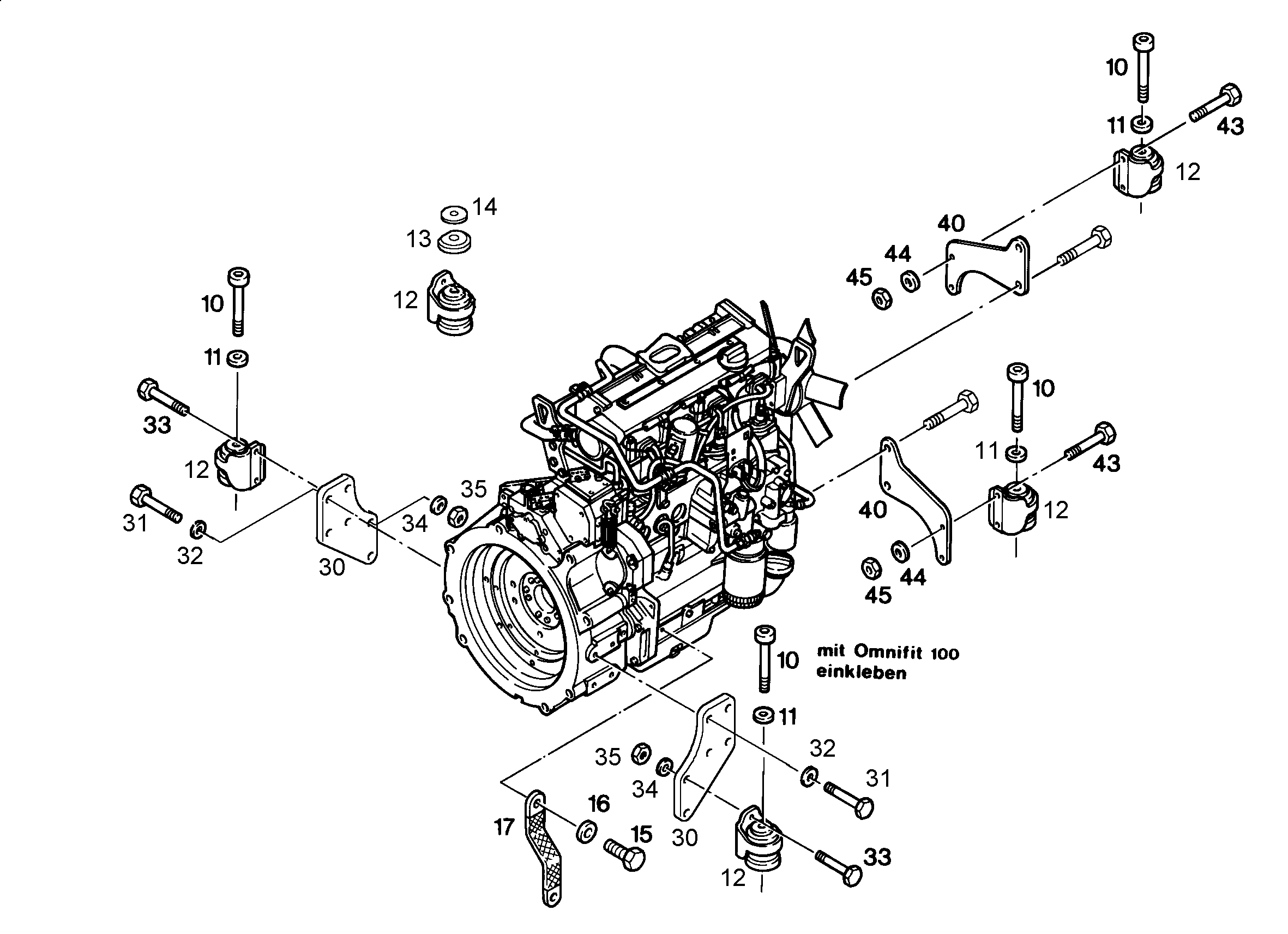 ПОДПОРКА 5002917 LIEBHERR