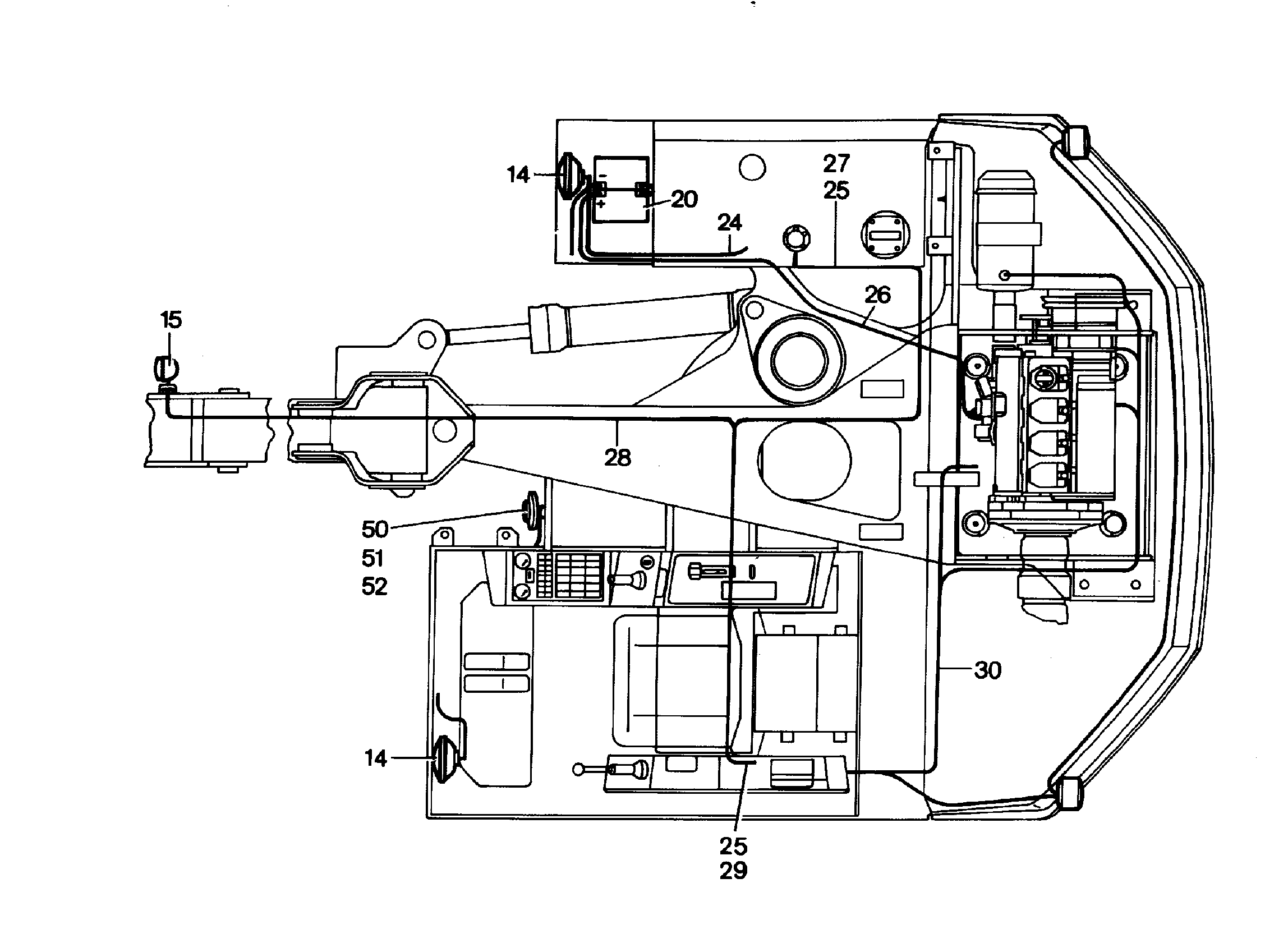 ПРОЖЕКТОР В СБОРЕ 9200995 LIEBHERR