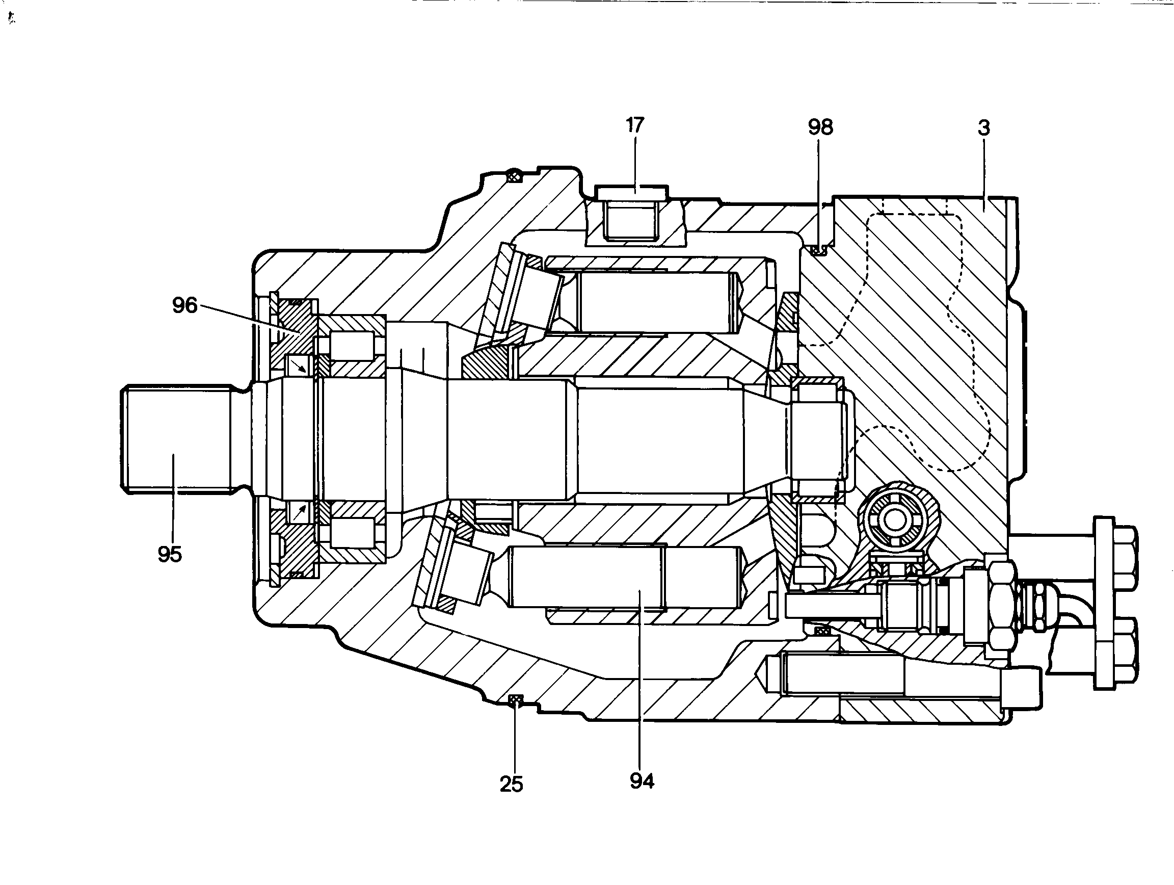 РЕМКОМПЛЕКТ ПРИВОДНОГО УЗЛА NG 064 9273208 LIEBHERR