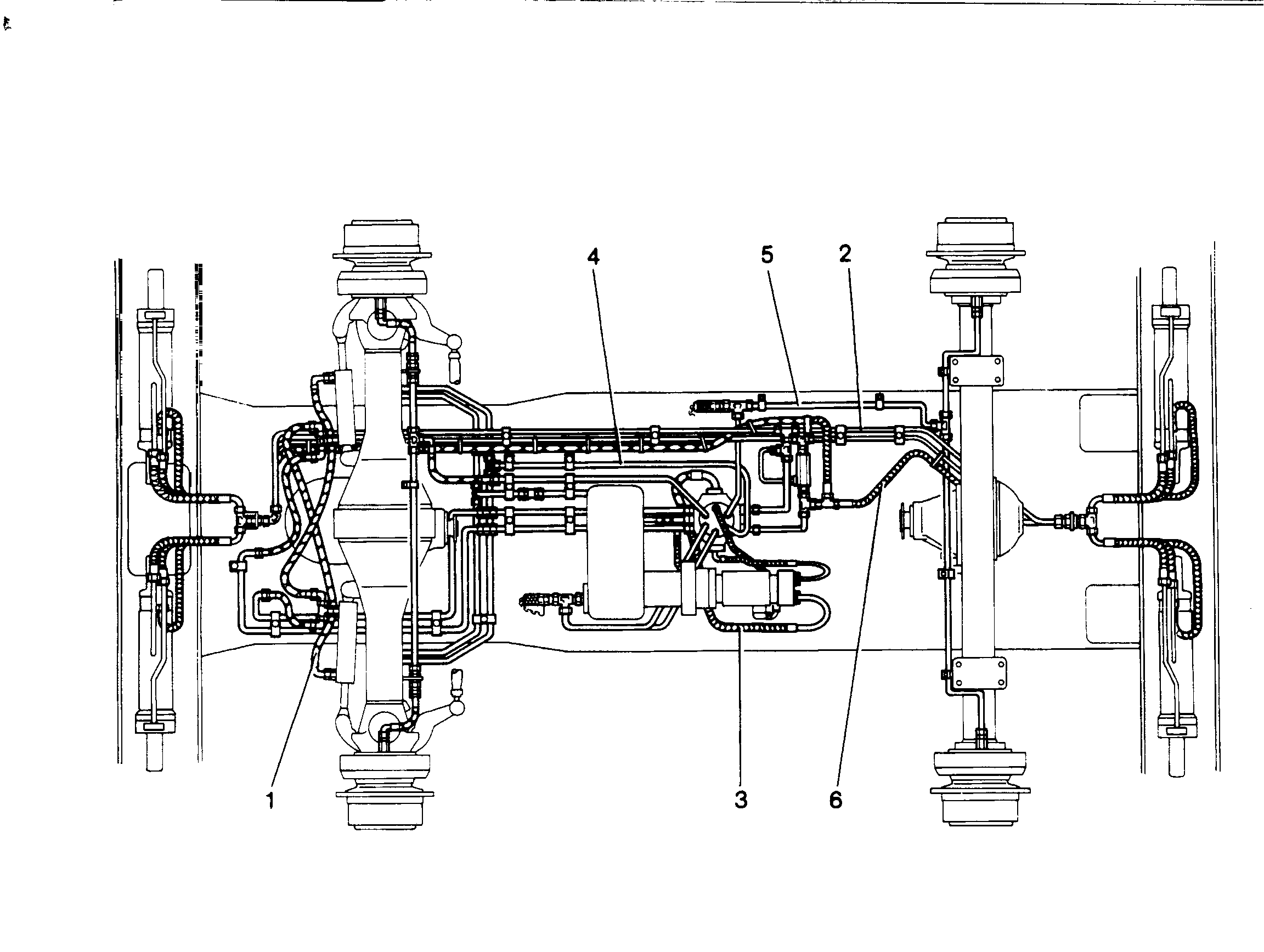 ТРУБОПРОВОДЫ ТОРМОЗОВ ГИДР. 9240168 LIEBHERR