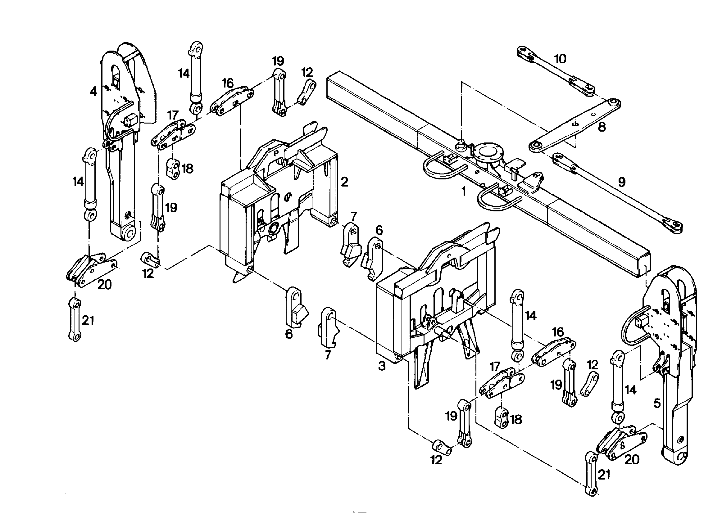 ШТАНГА 9238408 LIEBHERR