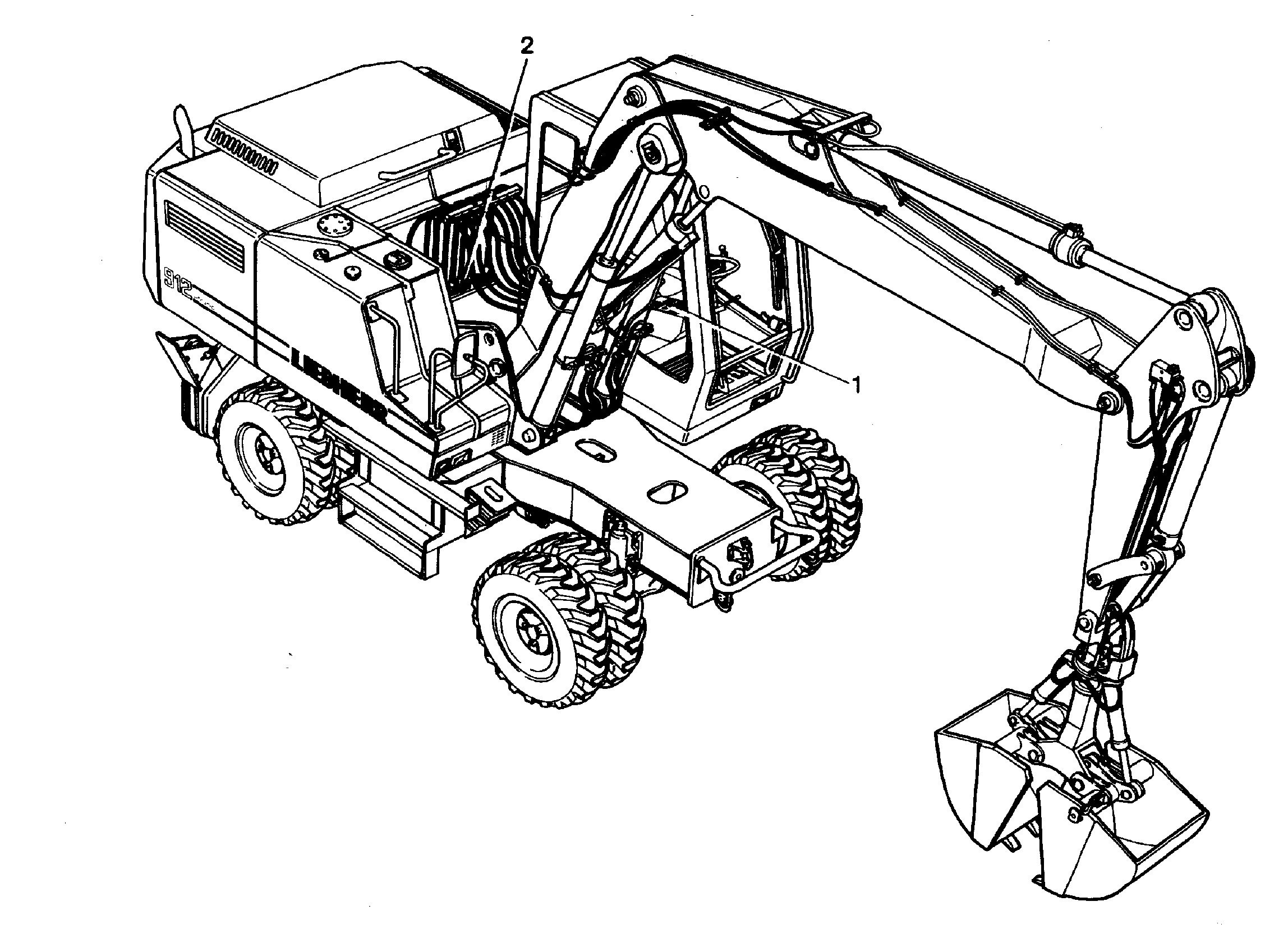ЭЛЕКТРИЧЕСКАЯ СЛУЖЕБНАЯ СИСТ. 9239454 LIEBHERR