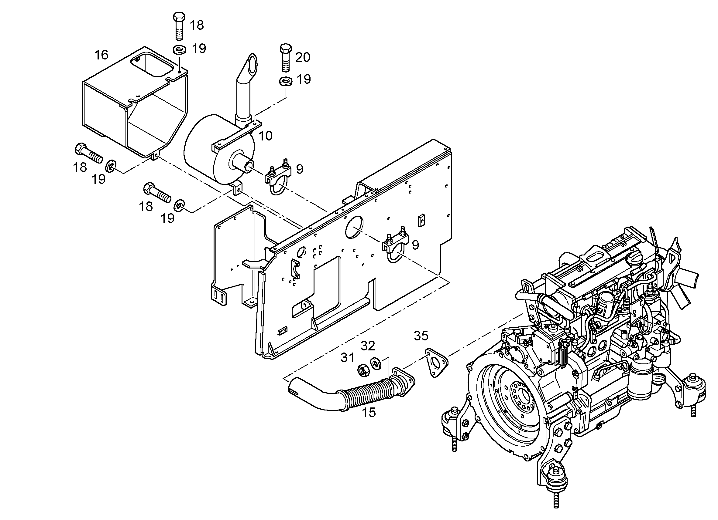 ЭКРАНИРОВАНИЕ 9240071 LIEBHERR