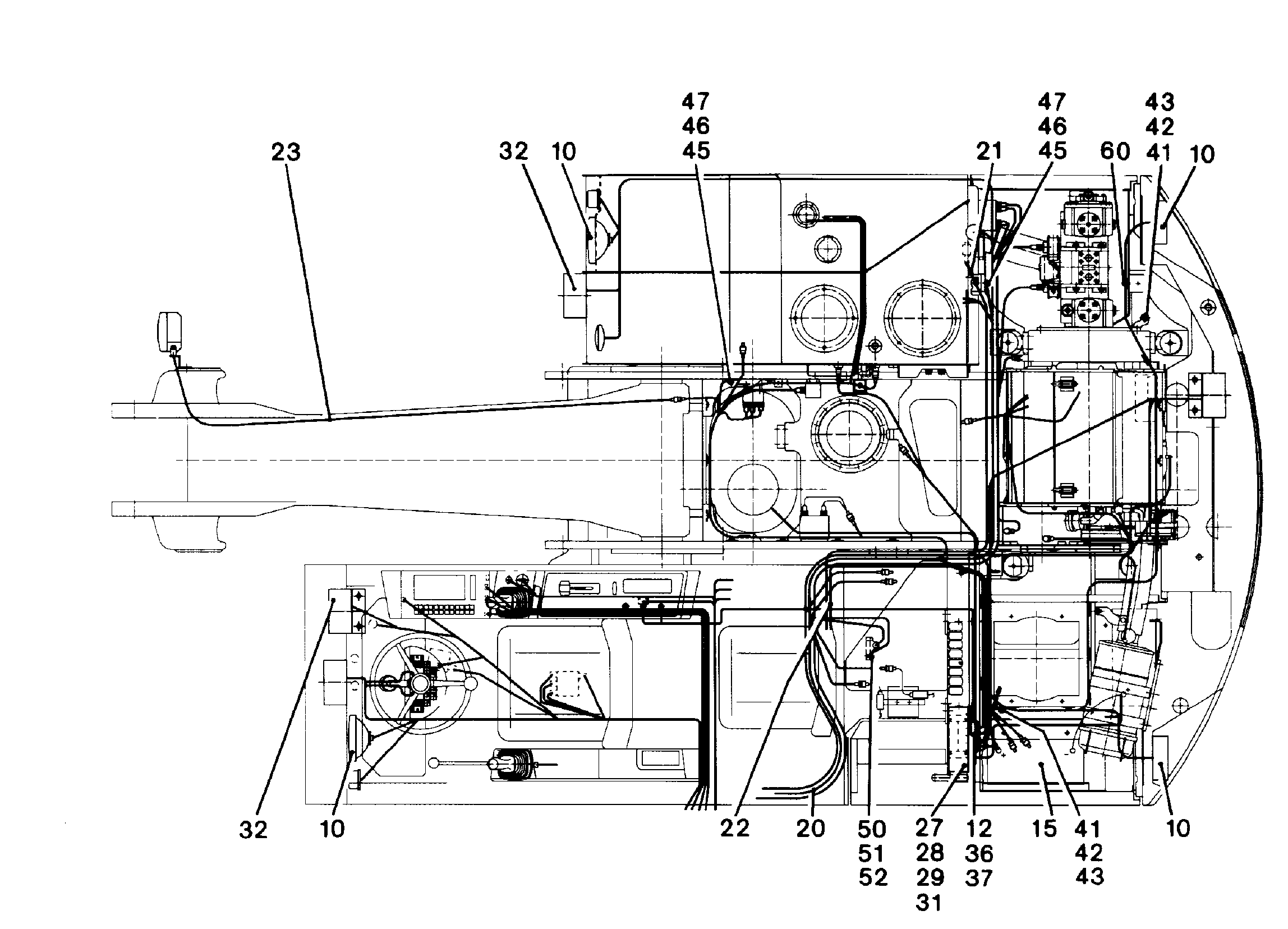 РАСПР. КОРОБКА ДВУХХОДОВАЯ 9208102 LIEBHERR
