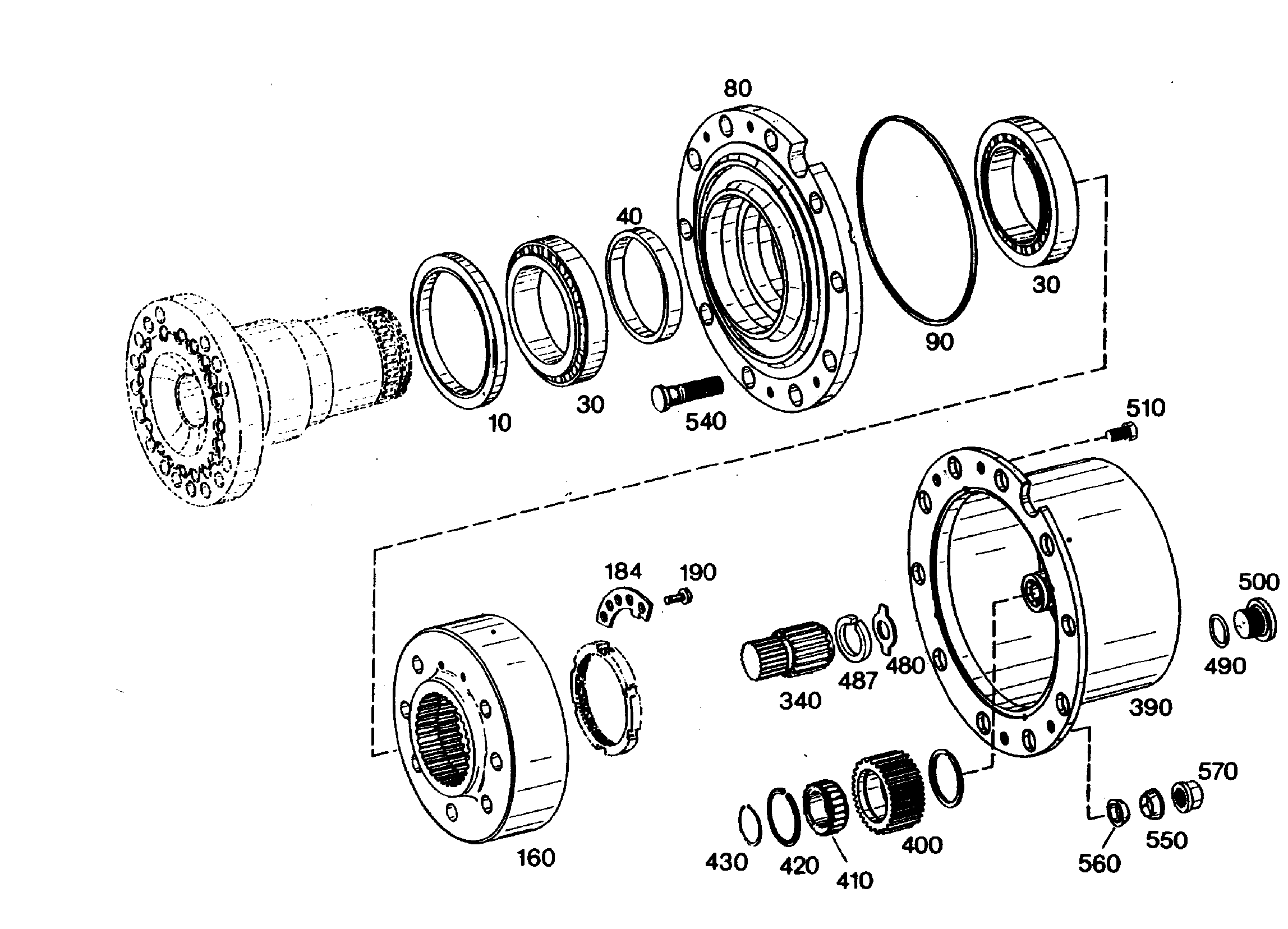 СТУПИЦА 7019482 LIEBHERR