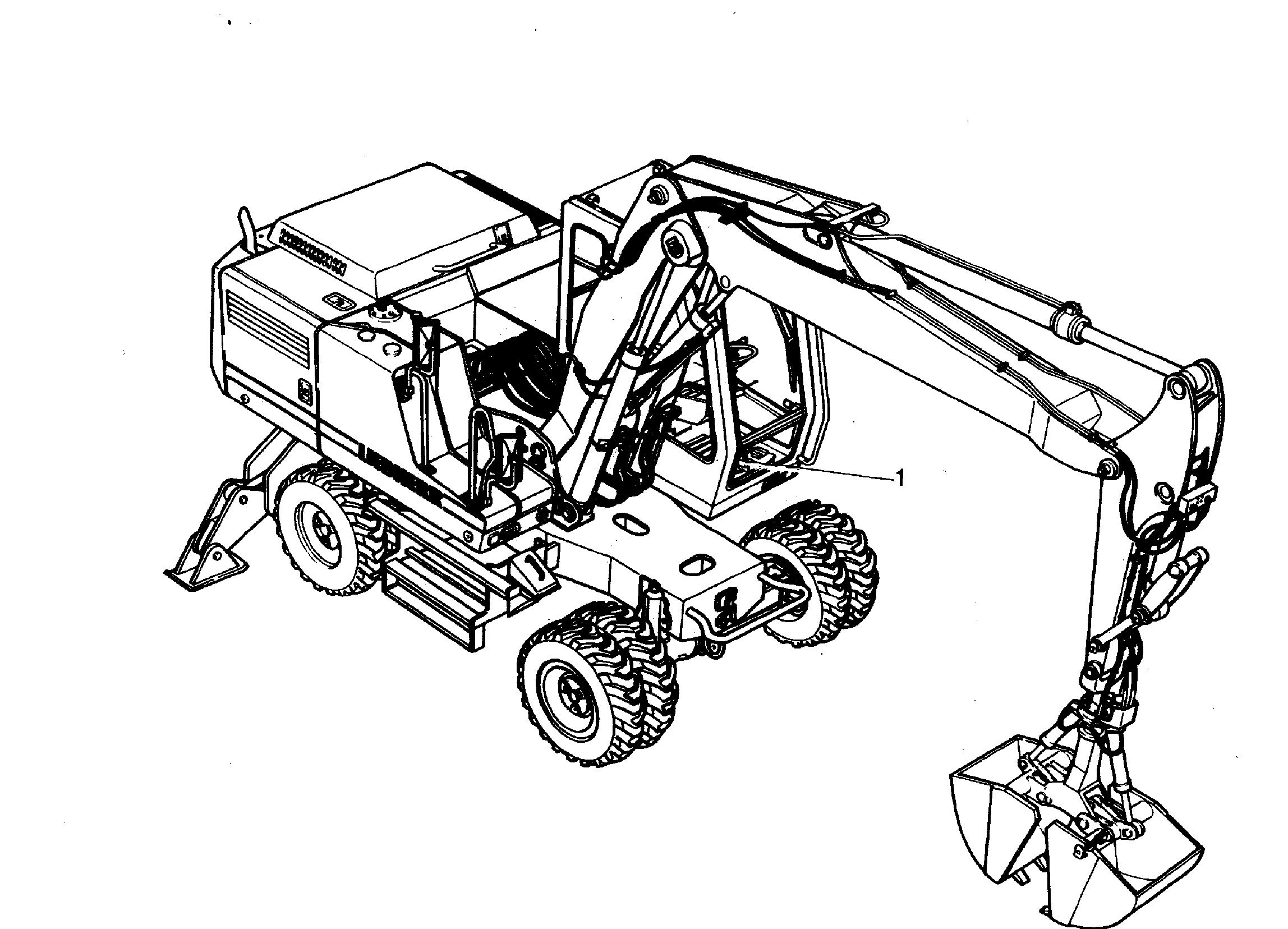 ПЛОЩАДКА ПЕДАЛИ, УСТАНОВКА 9304732 LIEBHERR