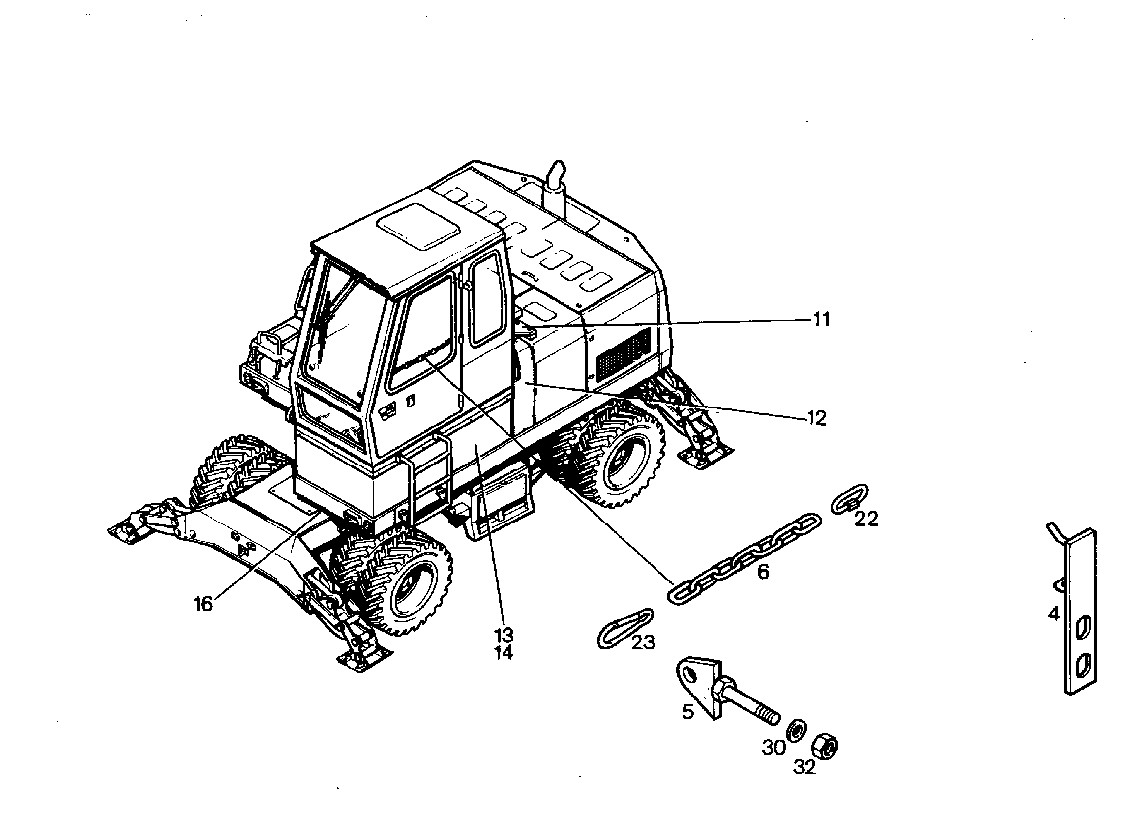 РАЗМЕЩЕНИЕ ПОДЪЕМНИКА 9174378 LIEBHERR