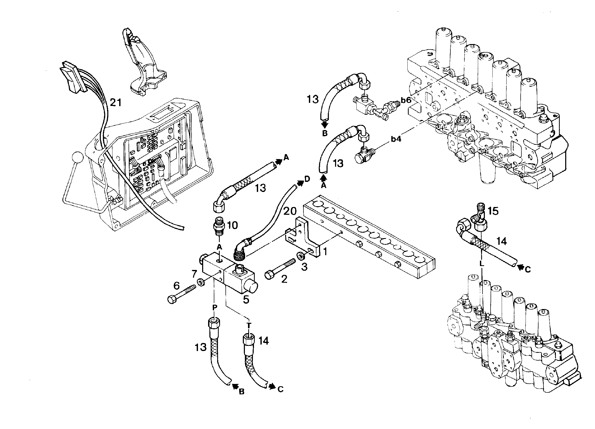 ПРОВОДКА MV-ВЫКЛЮЧАТЕЛЬ 9241608 LIEBHERR