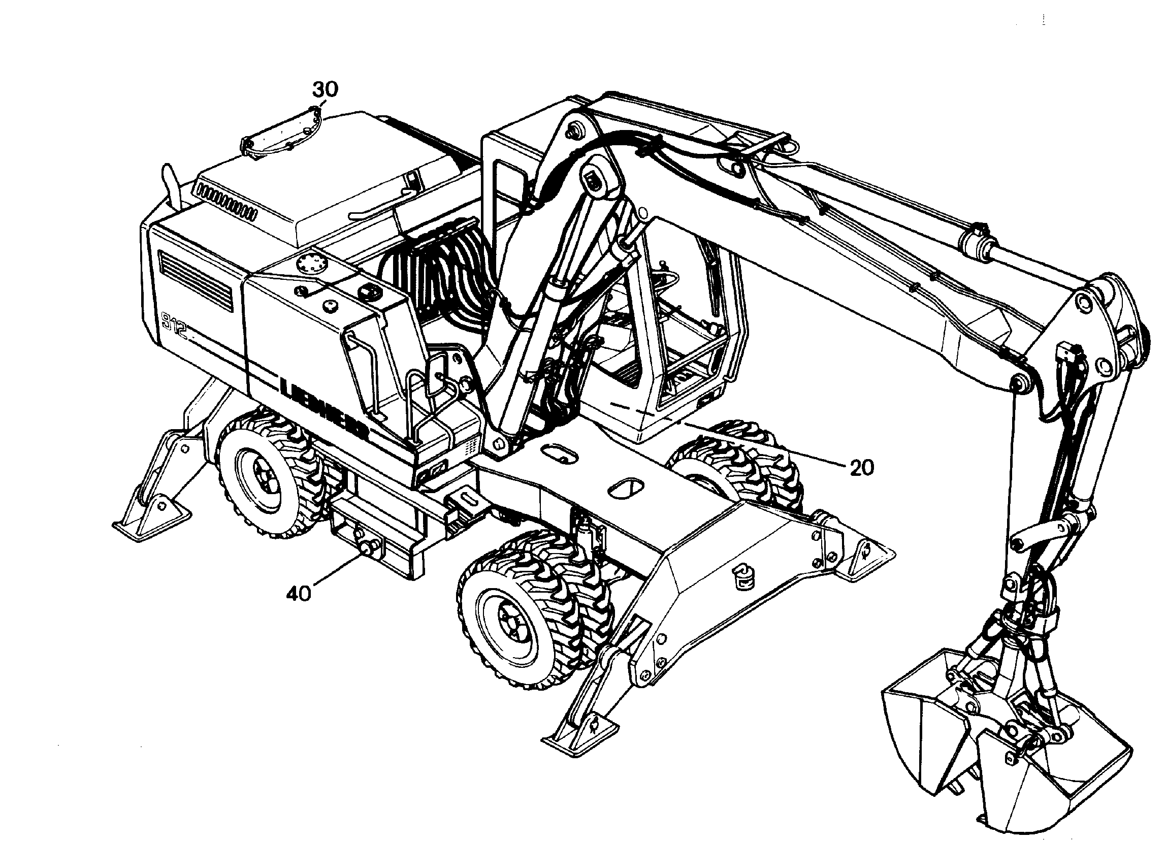 РАМКА НОМЕРА С ОСВЕЩЕНИЕМ 9205856 LIEBHERR