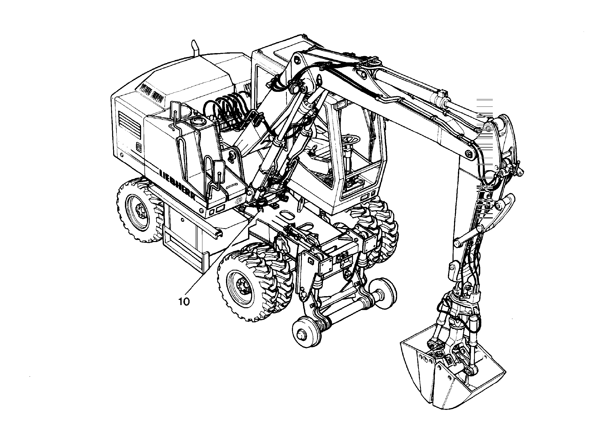 ОГРАНИЧЕНИЕ ПОВОРОТА 9209873 LIEBHERR