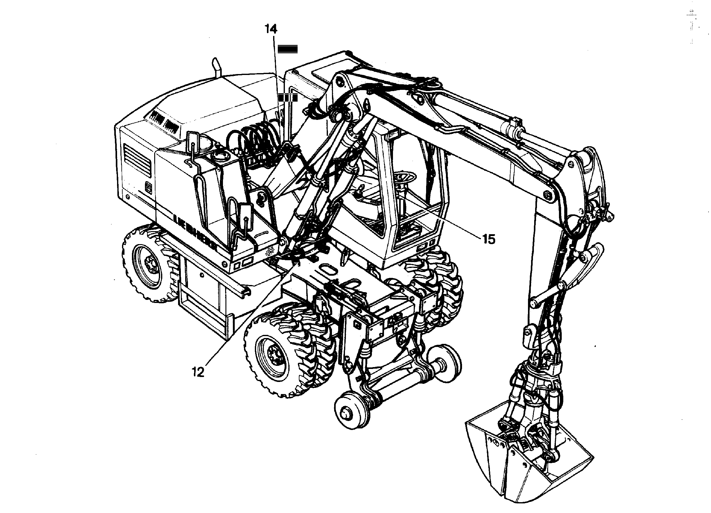 ГИДРАВЛИЧЕСКАЯ СИСТЕМА 9249299 LIEBHERR
