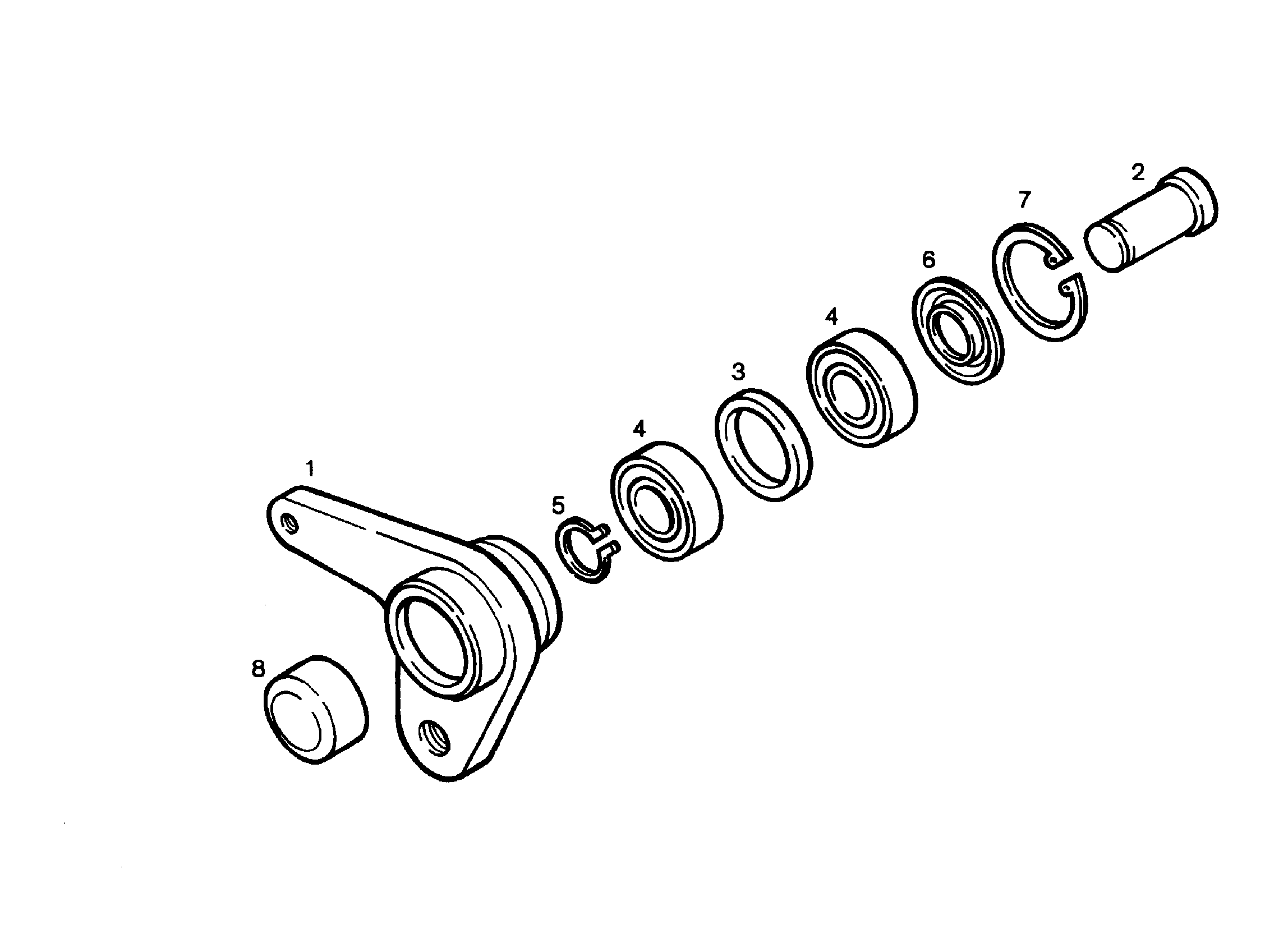 ШАРИКОПОДШИПНИК РАДИАЛЬНЫЙ -6304 20X52X15 7451611 LIEBHERR