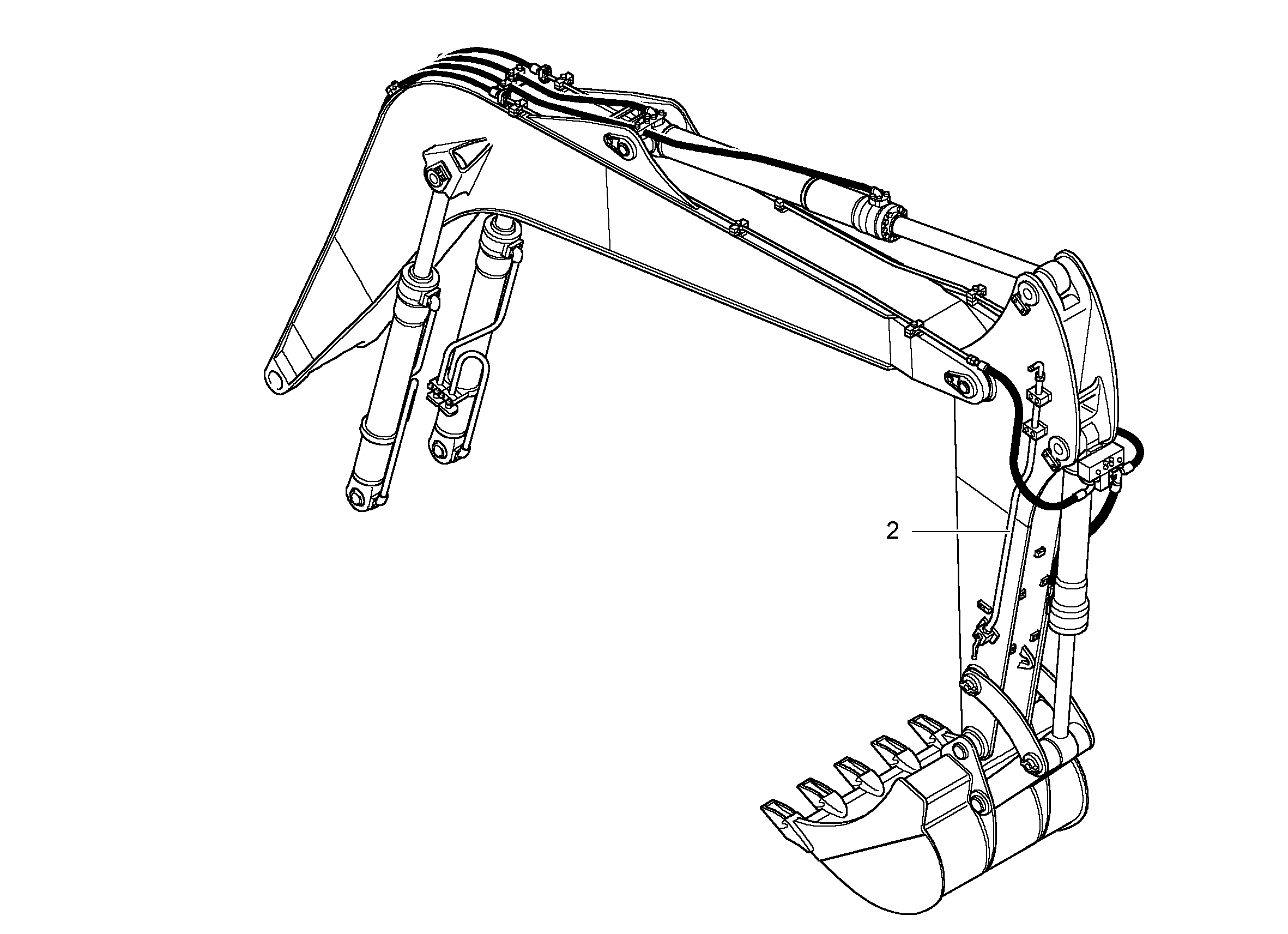 ПРОВОДКА МОНТАЖНЫЙ НАБОР AHS 9916714 LIEBHERR