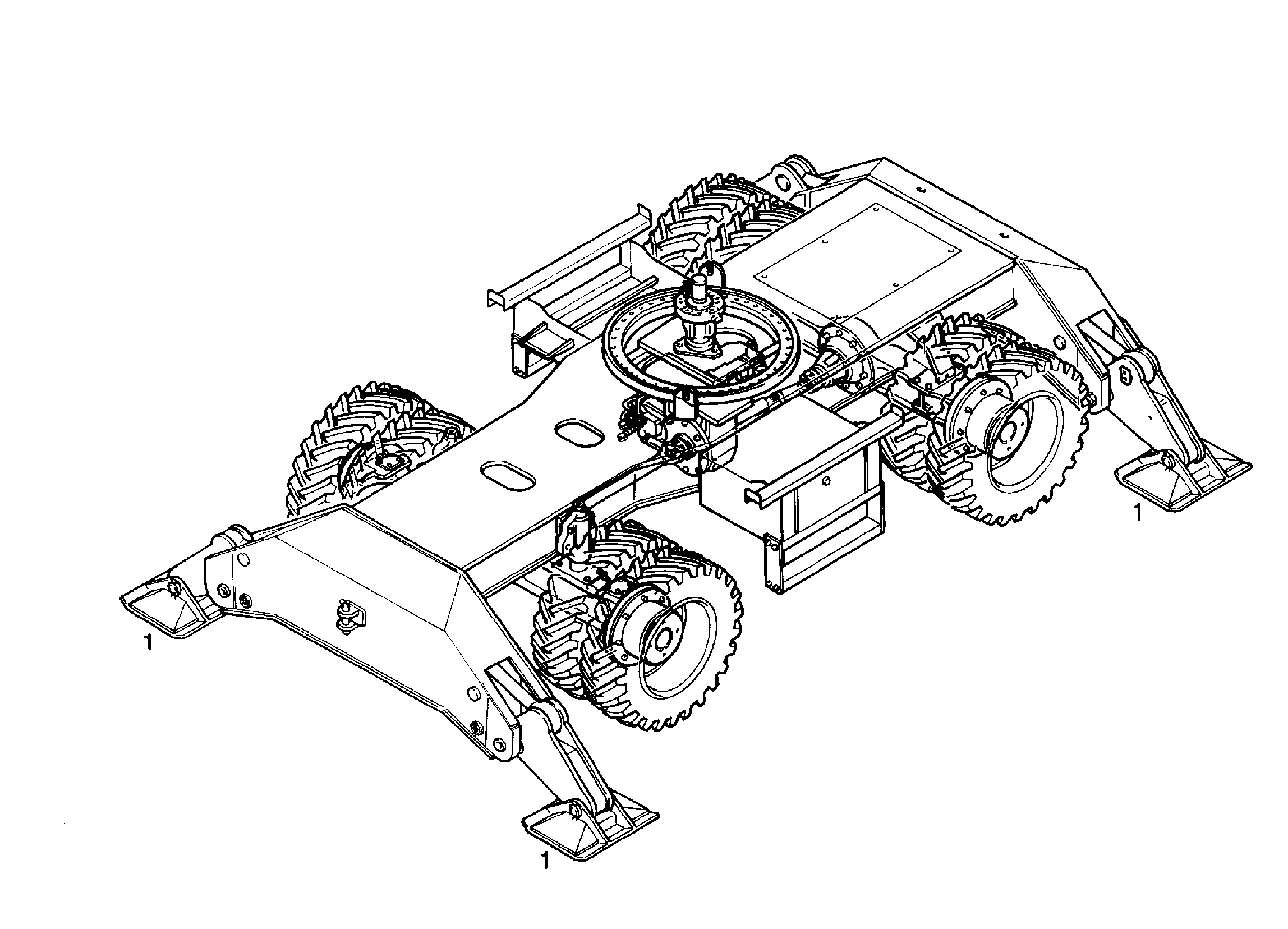 ПОВЫШЕННОЕ ОПОРНОЕ КОРОМЫСЛО 9918698 LIEBHERR