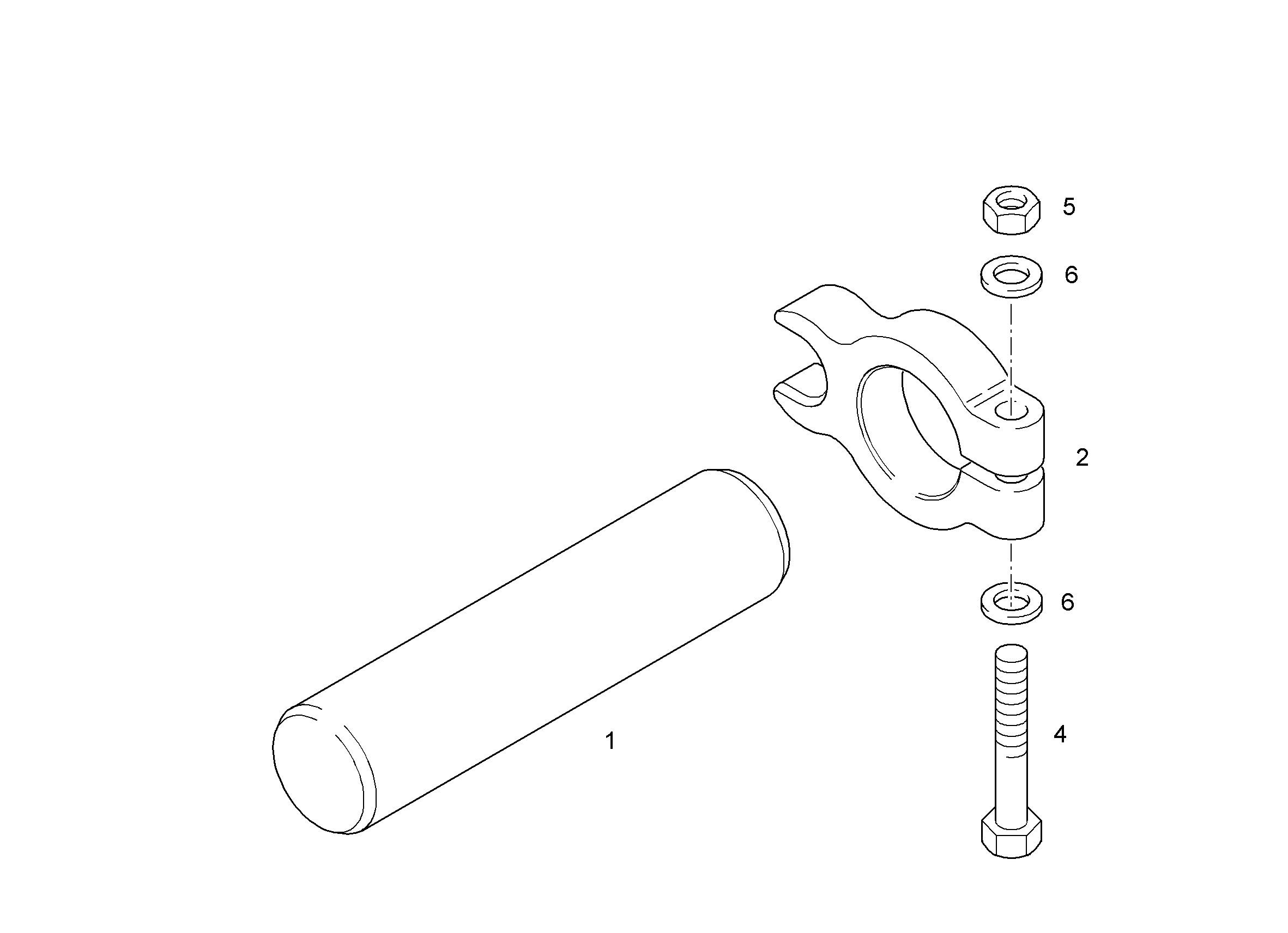ФЛАНЕЦ КЛЕММНЫЙ 9242047 LIEBHERR