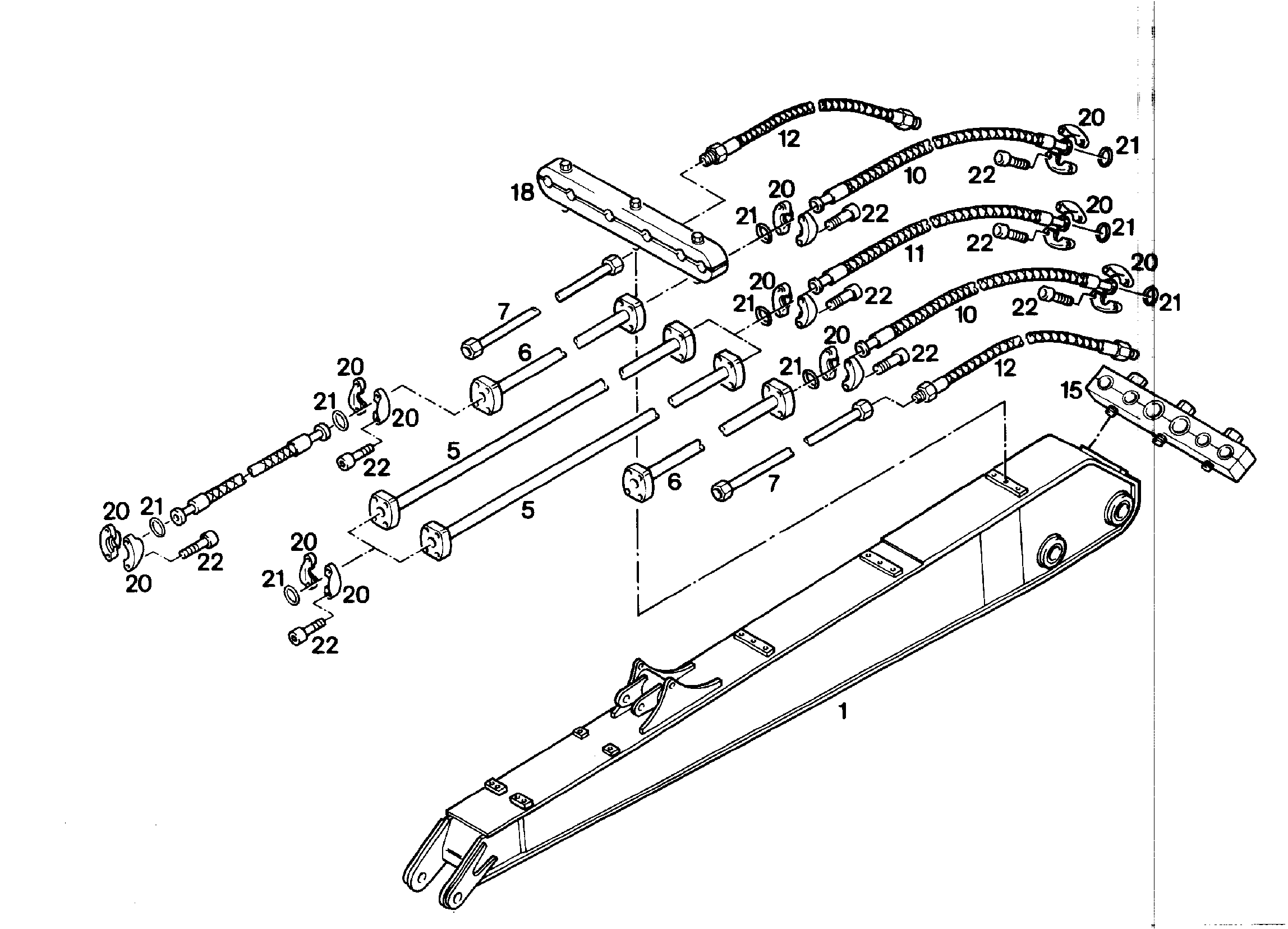 СКОБА ДЛЯ КРЕПЛЕНИЯ ШЛАНГА 9241631 LIEBHERR