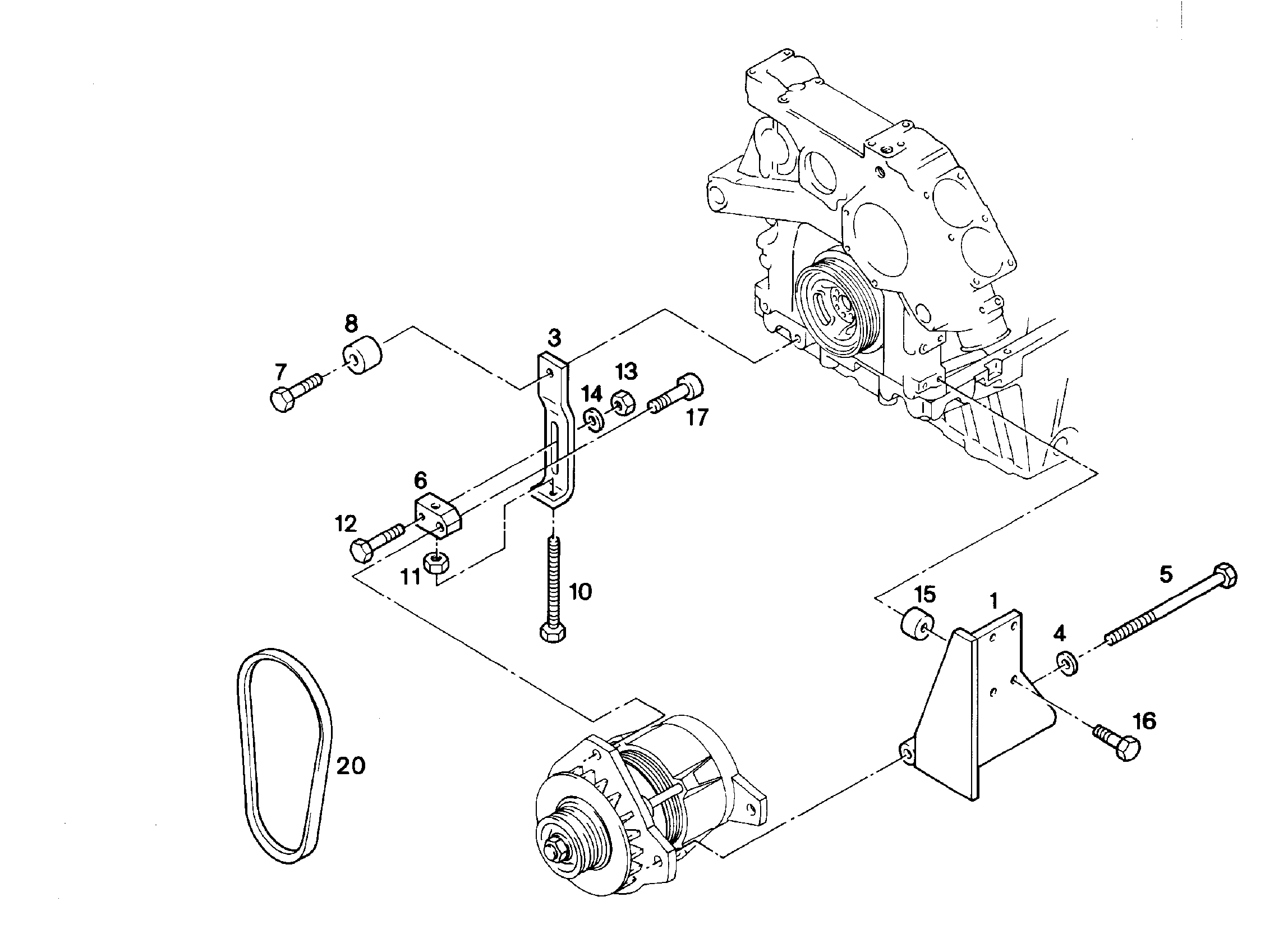 РАСПОРКА 11X24X15,5 9135897 LIEBHERR