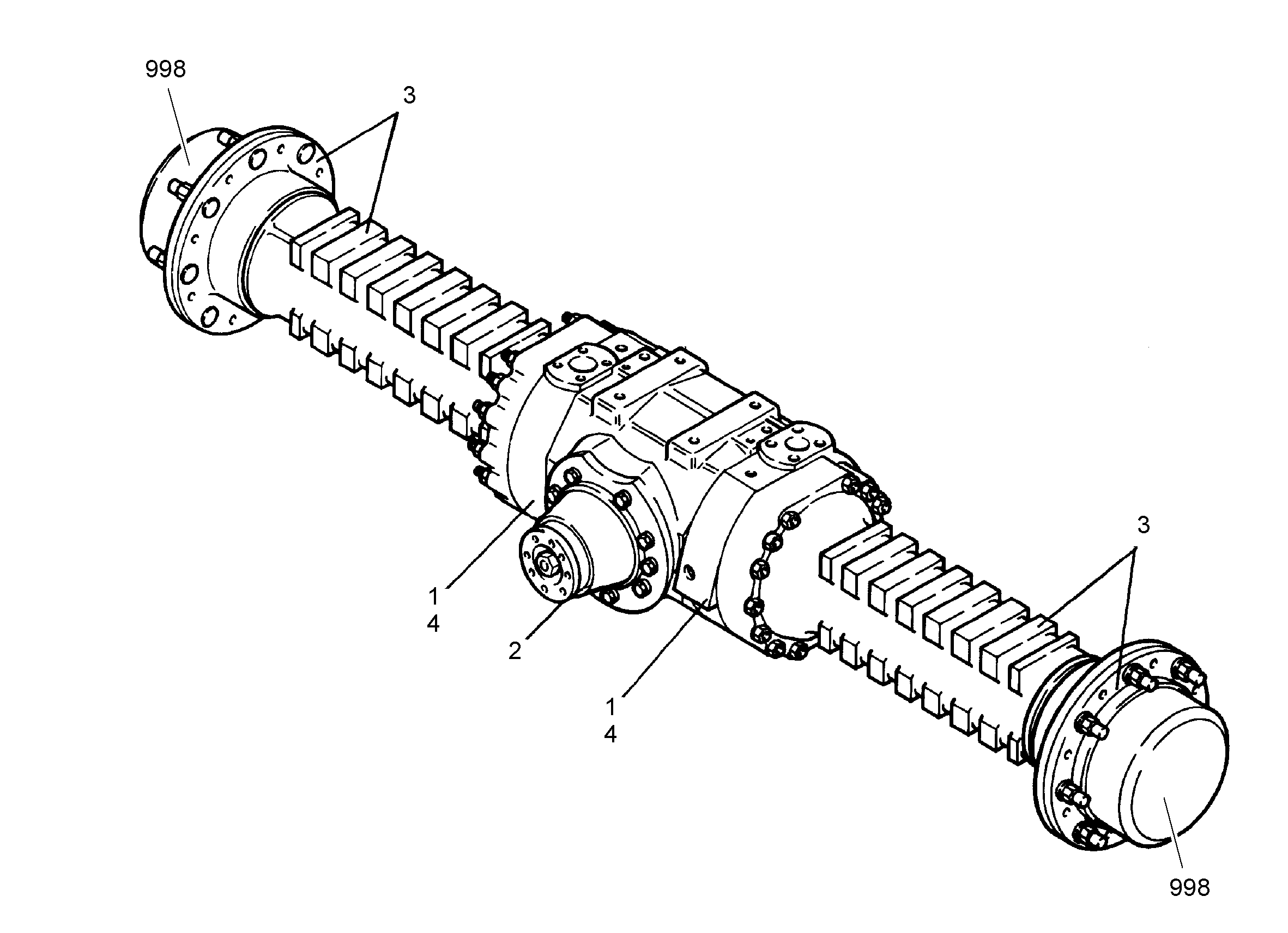 ДИФФЕРЕНЦИАЛ 5008261 LIEBHERR