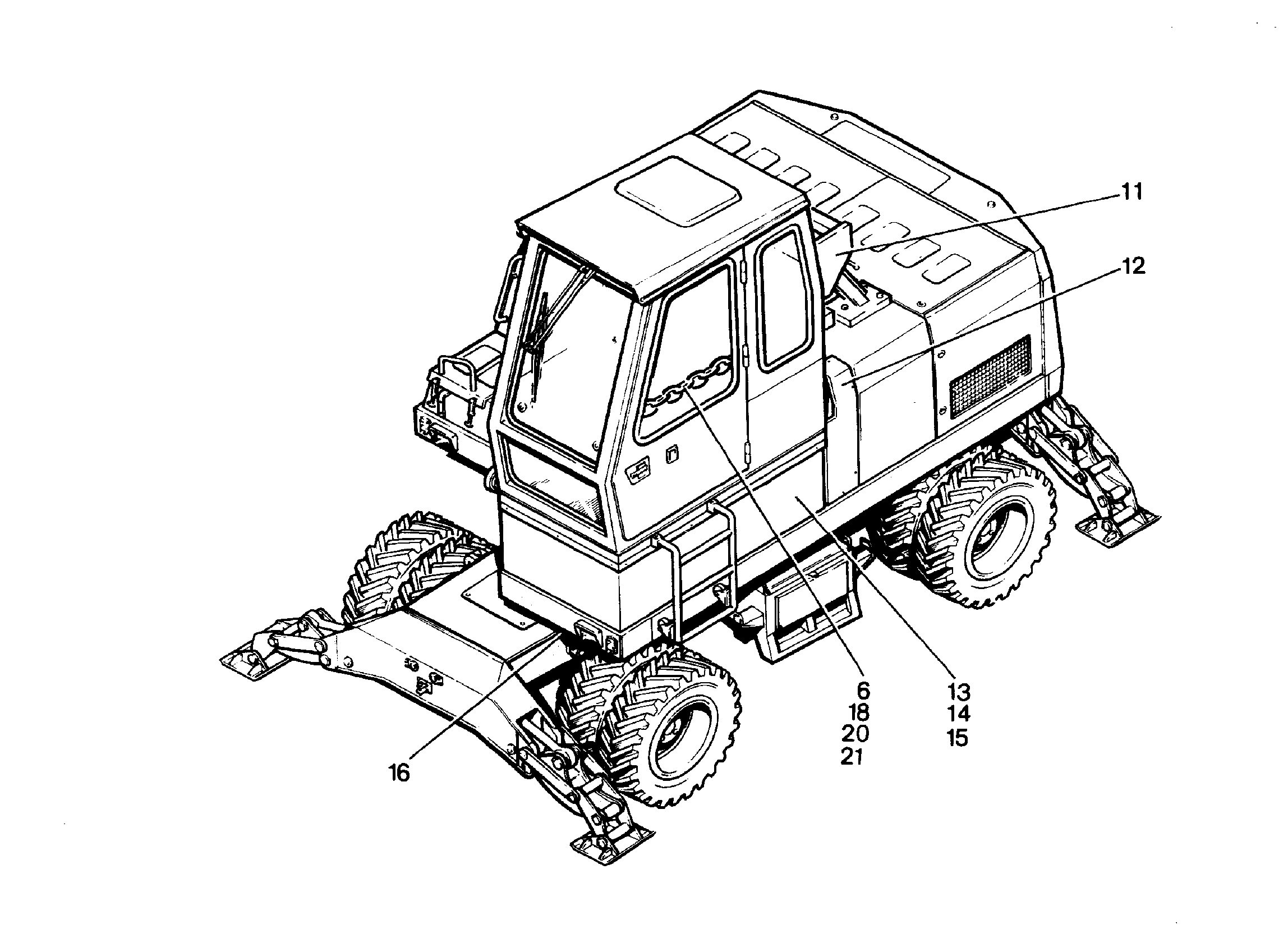 ФИКСАЦИЯ ОПОРНО-ПОВОРОТ. КРУГА 9191883 LIEBHERR