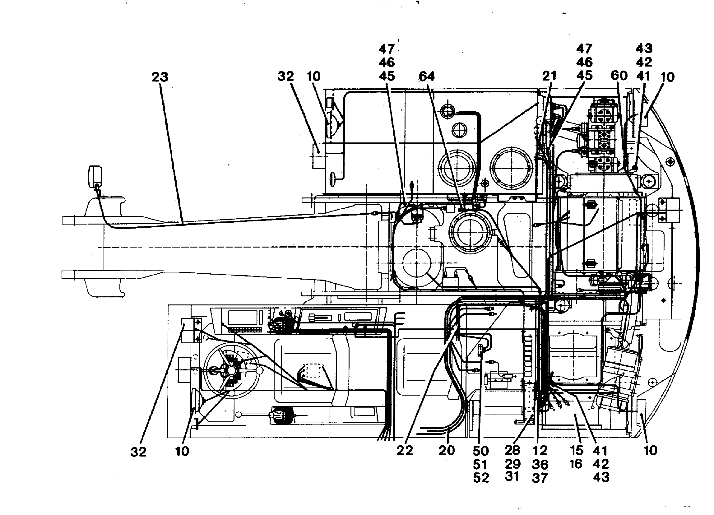 РАСПР. КОРОБКА ДВУХХОДОВАЯ 9242535 LIEBHERR