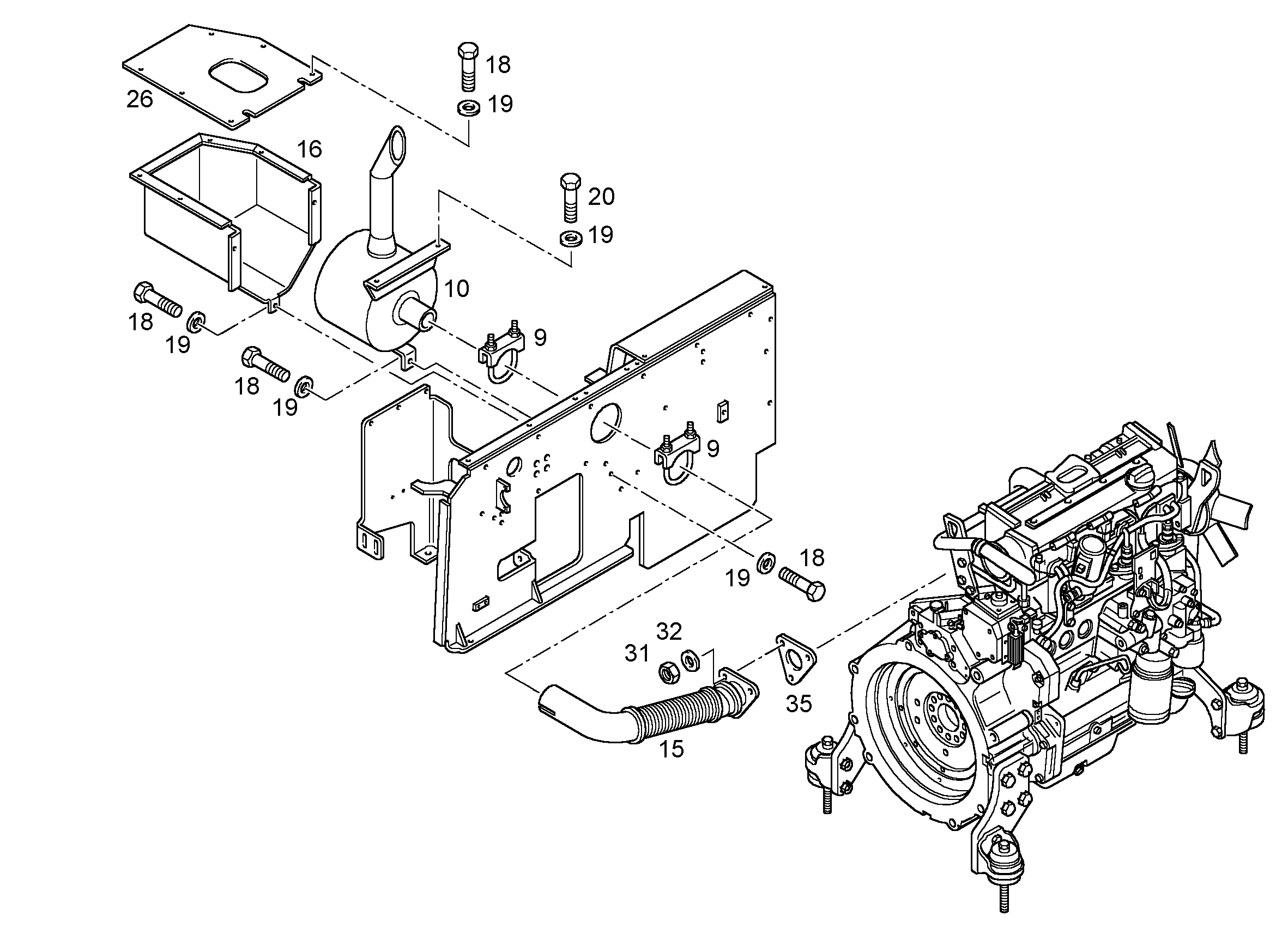 ЭКРАНИРОВАНИЕ 9243140 LIEBHERR