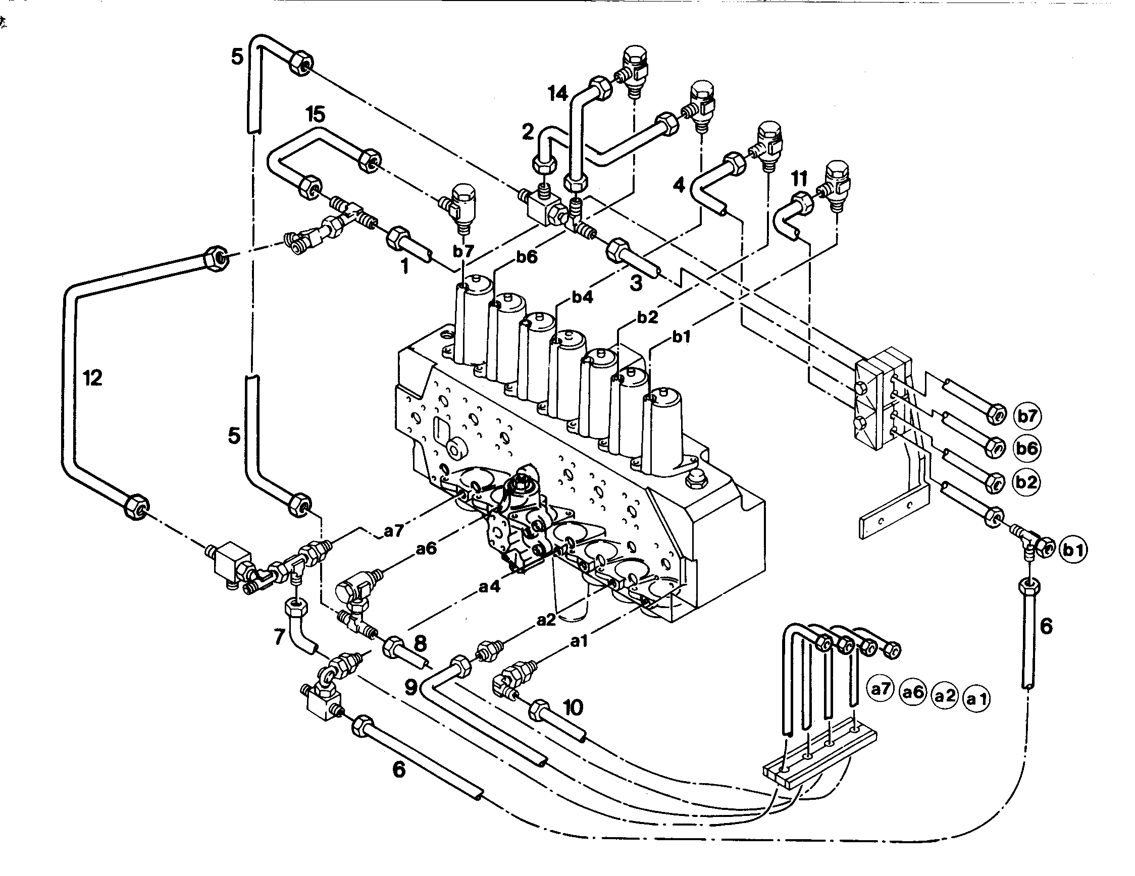 ЛИНИЯ УПРАВЛЯЮЩАЯ, КОМПЛЕКТ 9390881 LIEBHERR