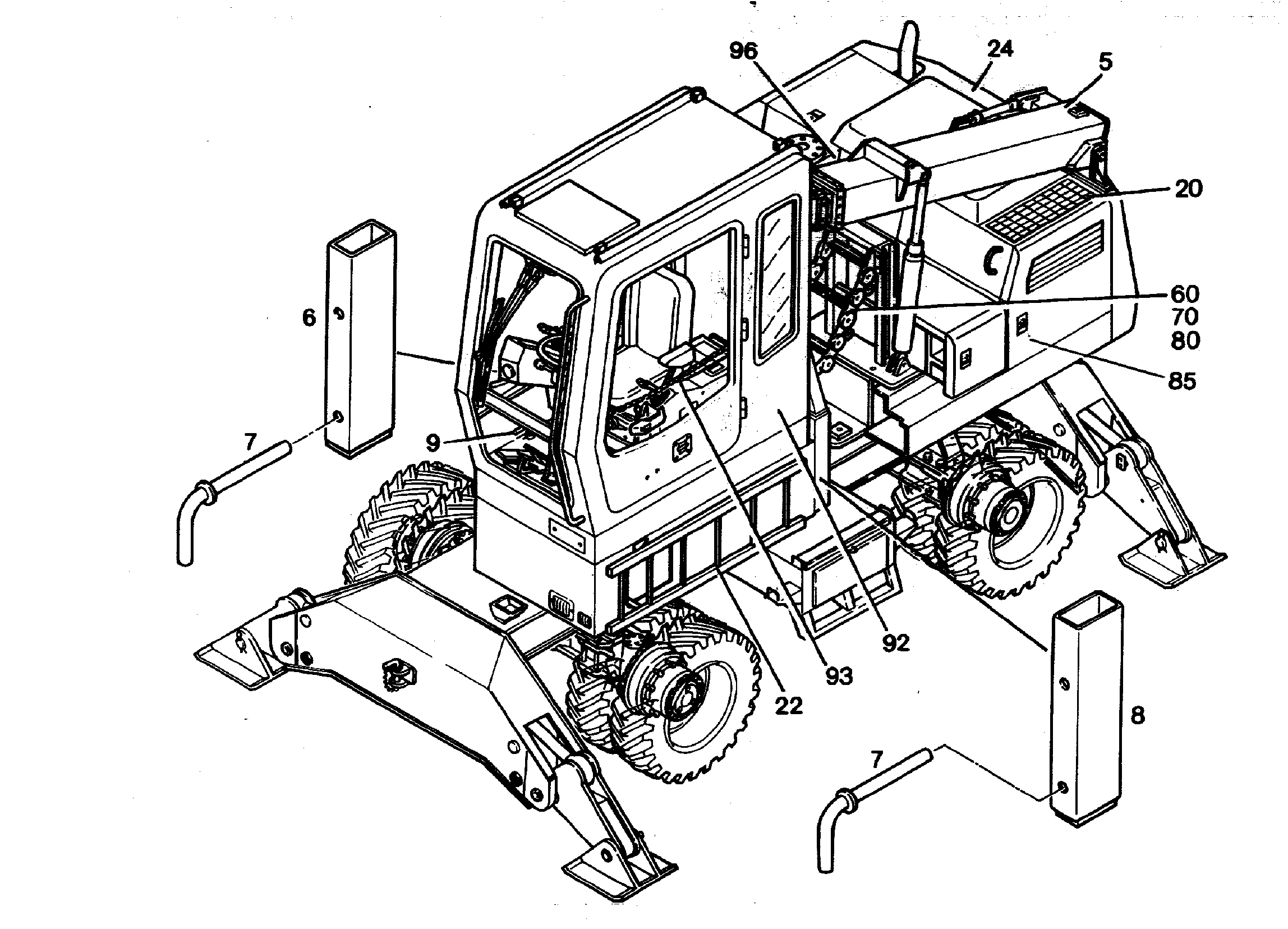 ЦЕПЬ ПОДВЕДЕНИЯ МОЩН., УСТ. 9244271 LIEBHERR