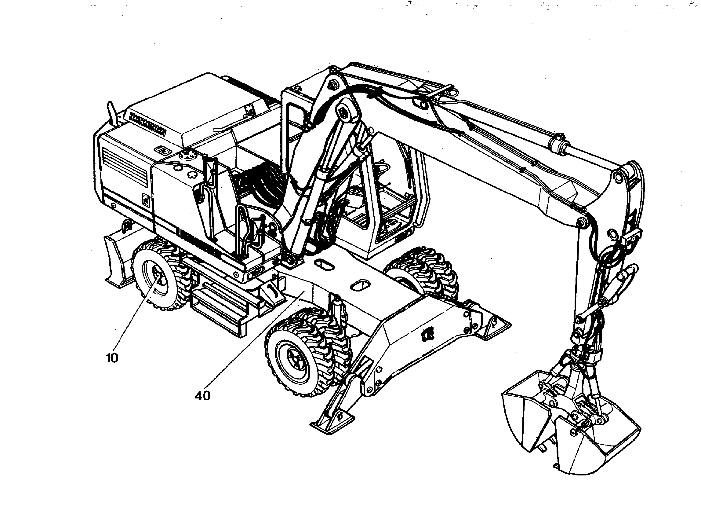 ШАССИ ТАБЛИЧКА + 2ТОЧКИ ОП. 9246673 LIEBHERR