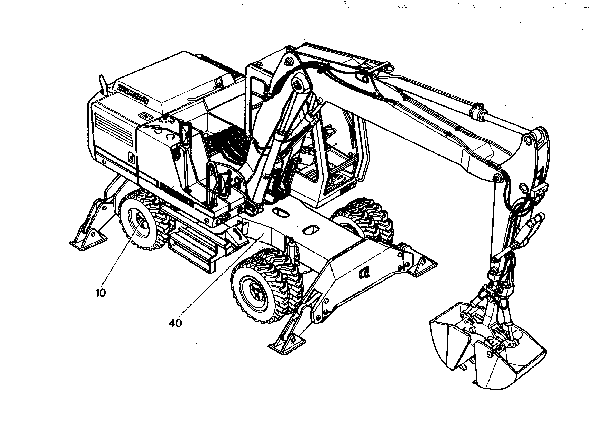 ШАССИ ТАБЛИЧКА + 2ТОЧКИ ОП. 9901527 LIEBHERR