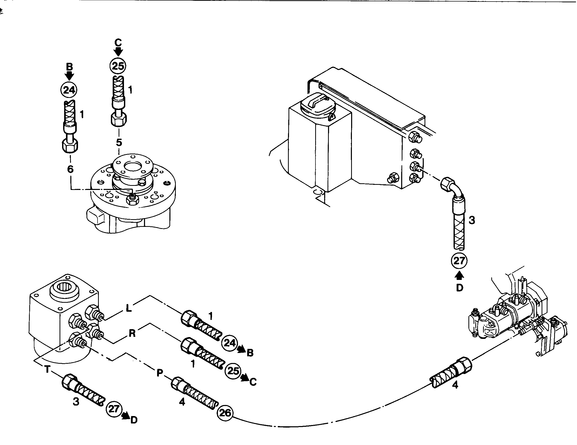 ШЛАНГ 12X2900 7020479 LIEBHERR