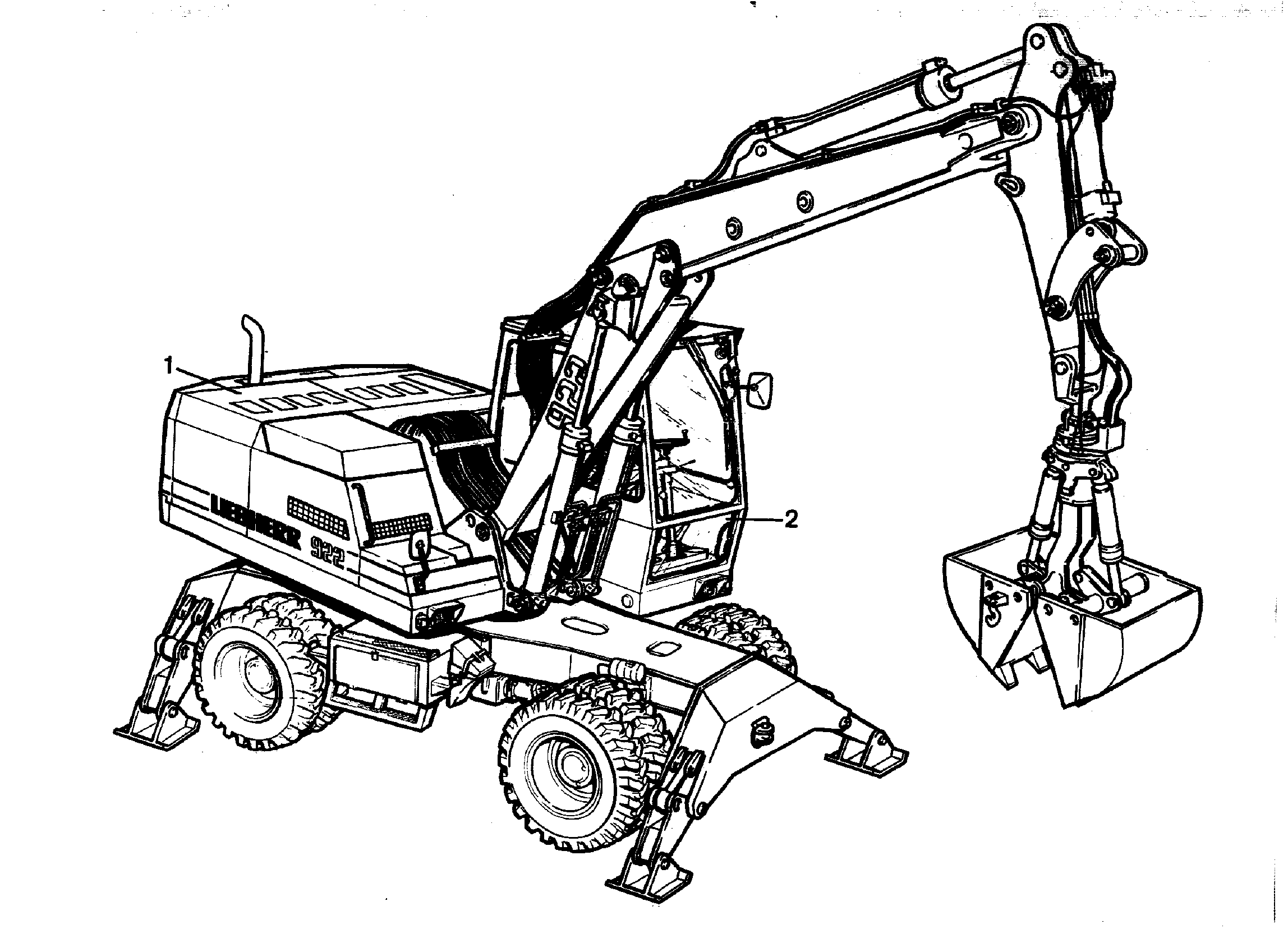 ПЛОЩАДКА ВОДИТ. - ЧАСТИ, УСТ. 9136757 LIEBHERR