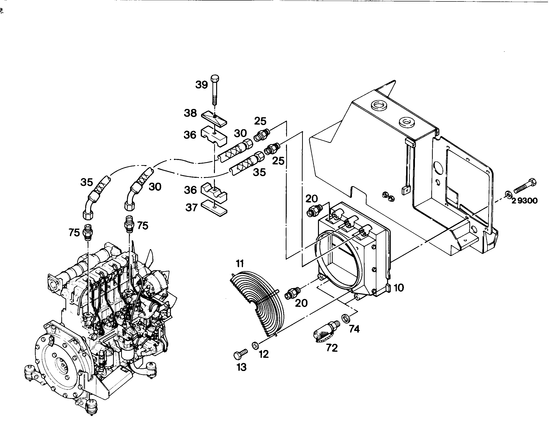 ОХЛАДИТЕЛЬ ПОРШНЯ 5008231 LIEBHERR