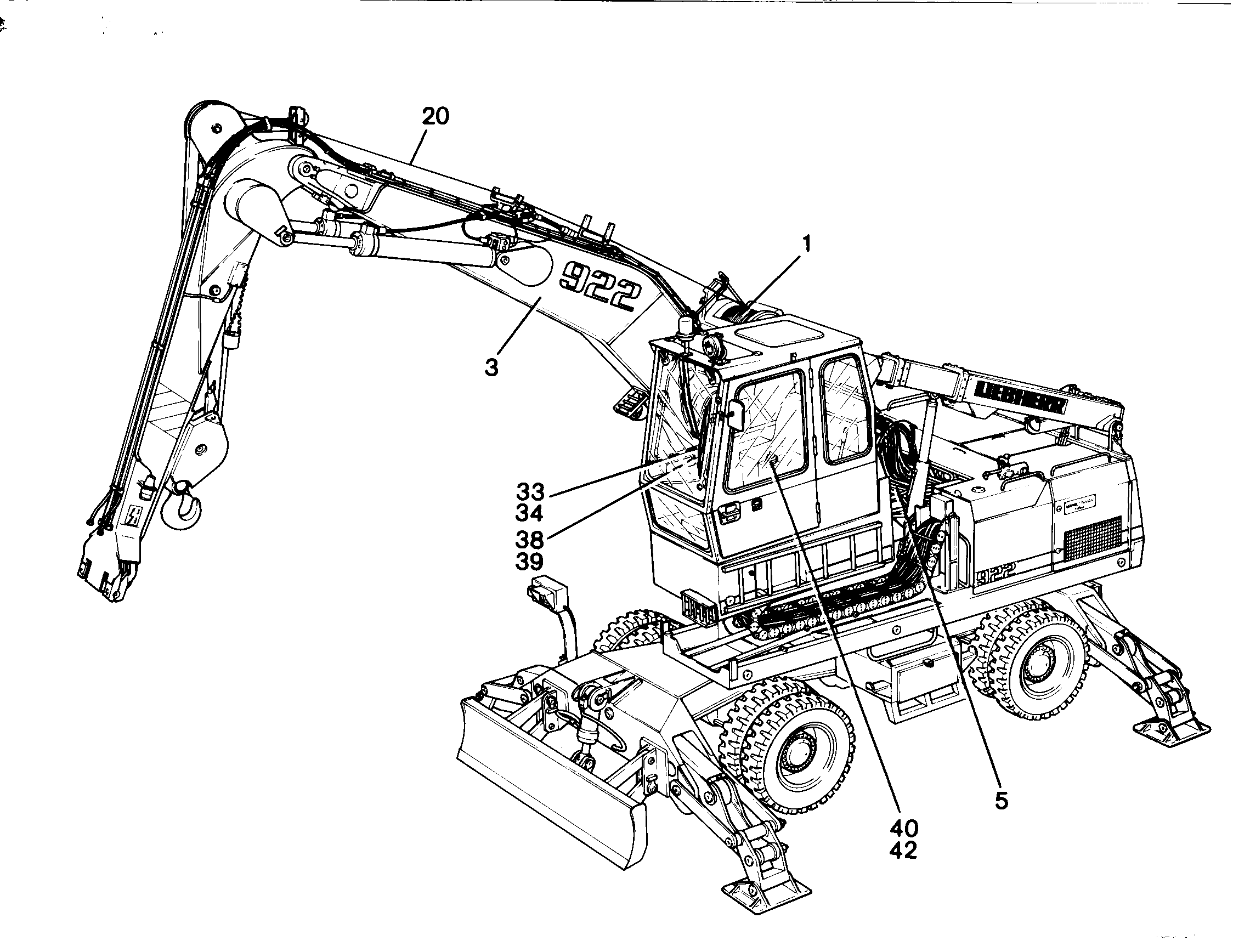 ТАБЛИЦА ГРУЗОПОДЪЕМНОСТИ 9143946 LIEBHERR