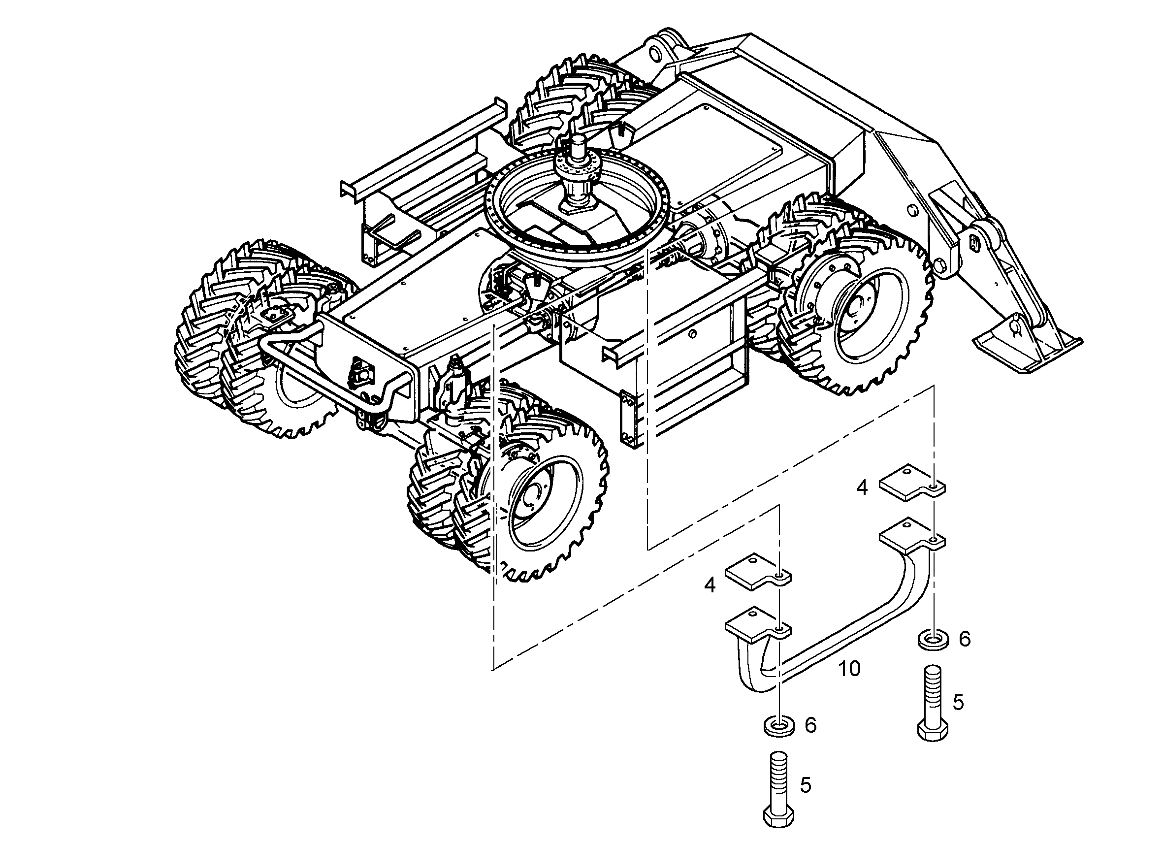 ХОМУТ 9247001 LIEBHERR