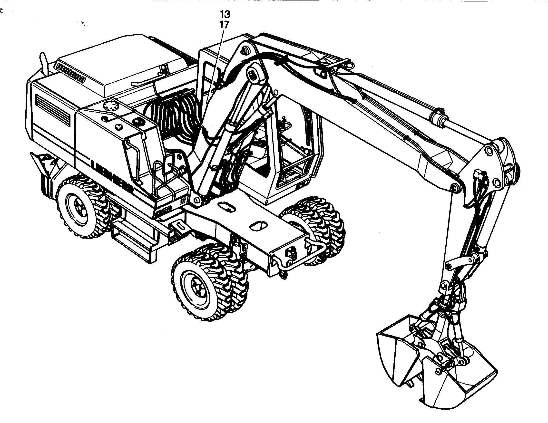 ГИДРАВЛИЧЕСКАЯ СИСТЕМА 9246917 LIEBHERR
