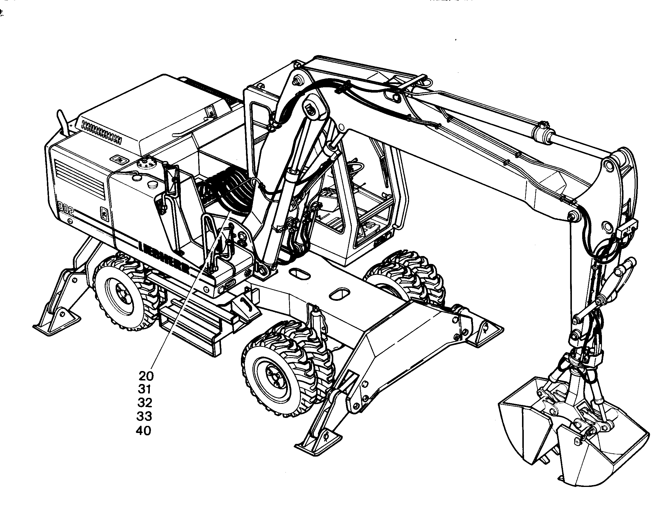 ГИДРОАГР.ЗА ЗОЛОТНИКОМ УПР-НИЯ 9247829 LIEBHERR