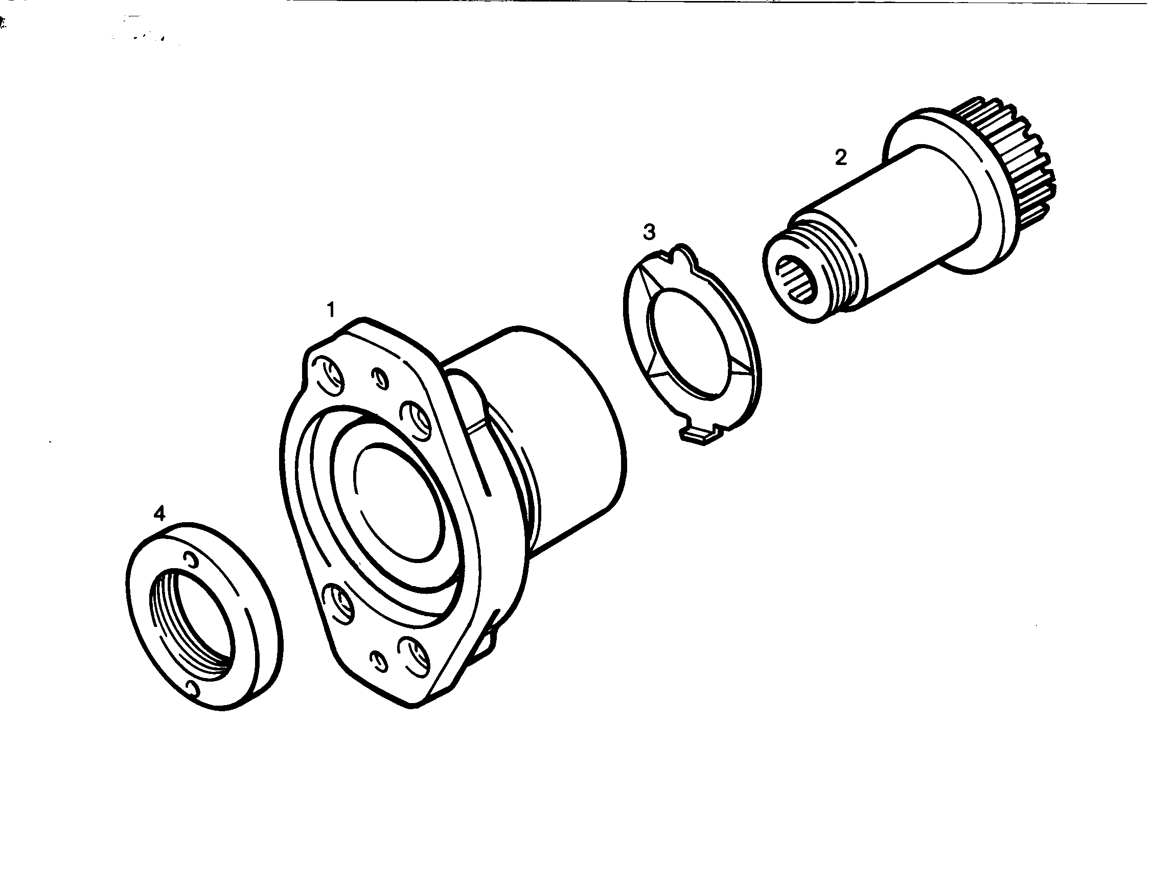 КОЛЬЦО УПОРНОЕ M 40X1,5 9276868 LIEBHERR
