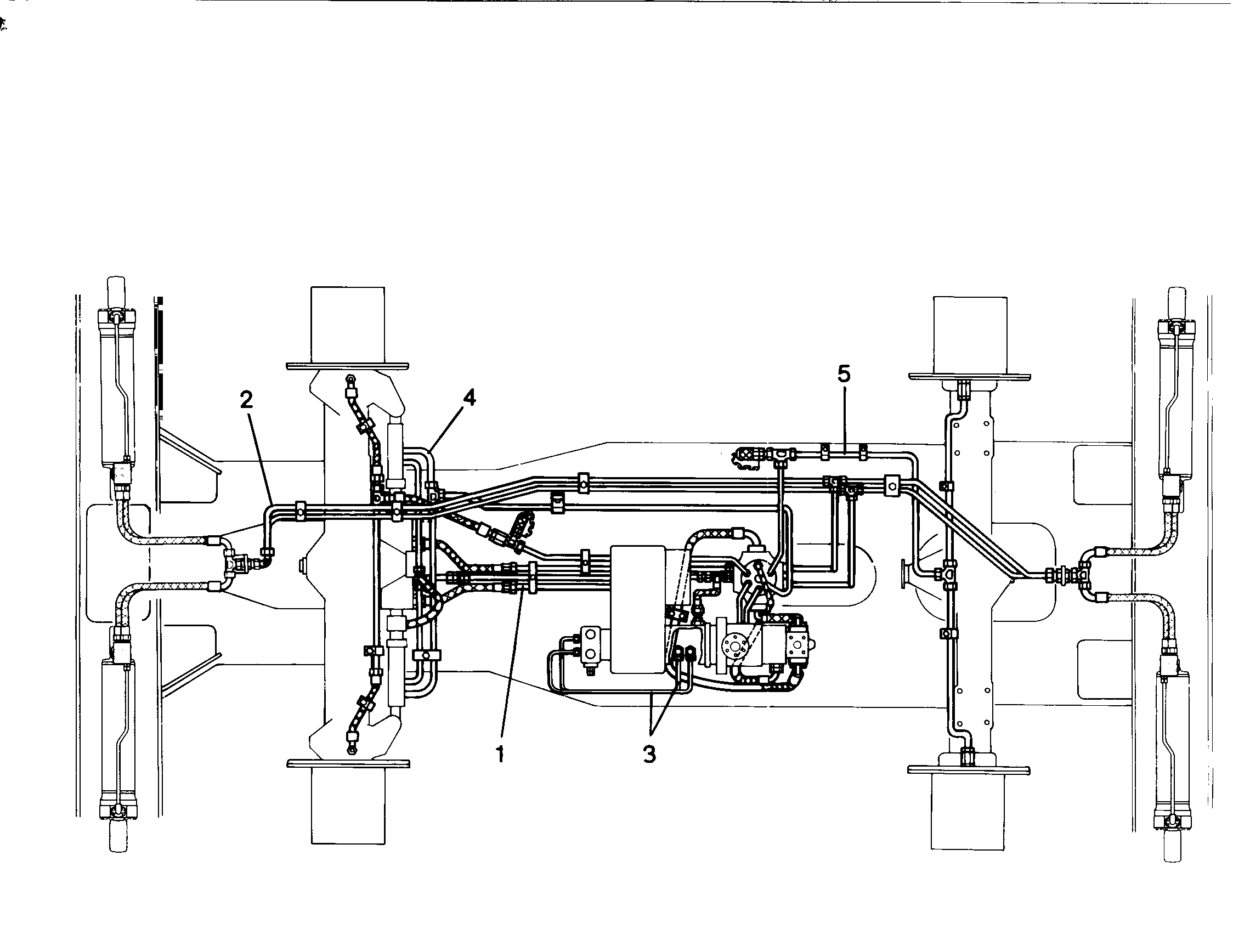 ТРУБОПРОВОДЫ ОПОР ГИДРАВЛИЧ. 9248059 LIEBHERR