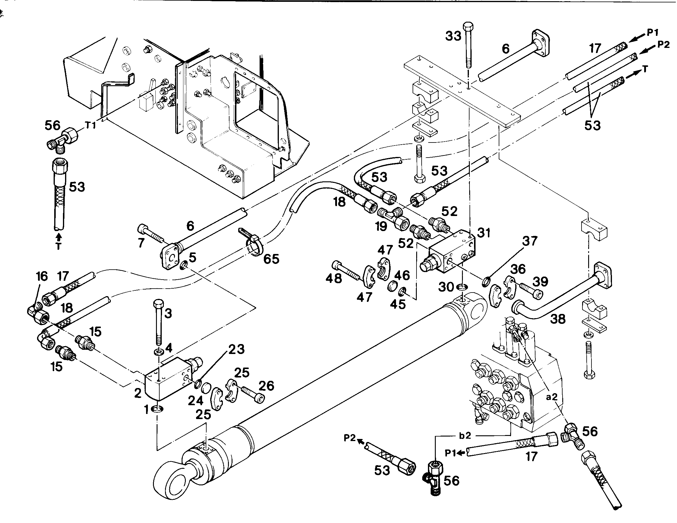 ТРУБОПРОВОД НАПОРНЫЙ 9241481 LIEBHERR