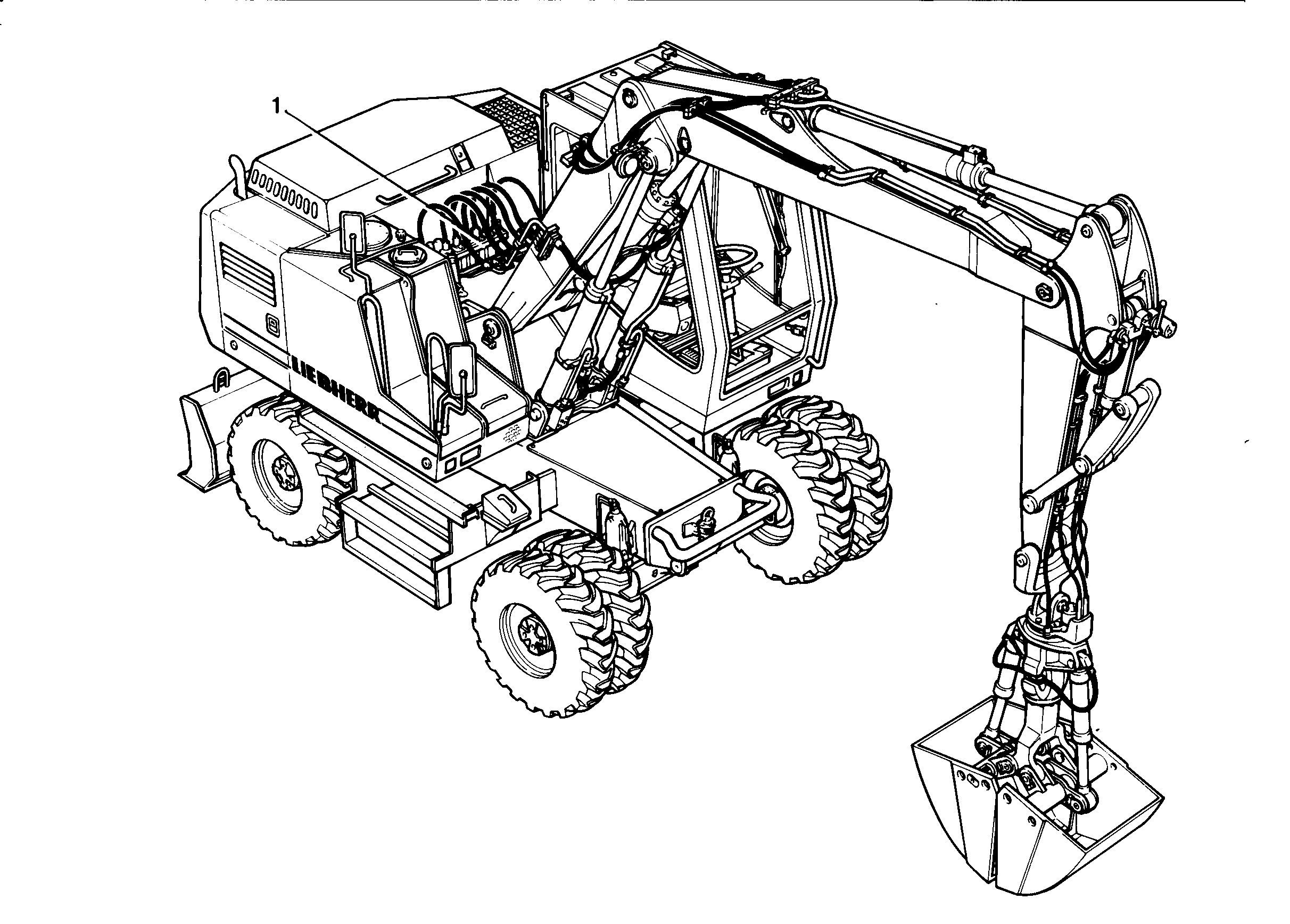 ДОПОЛНЕНИЕ-В ШАССИ AHS1 9306696 LIEBHERR