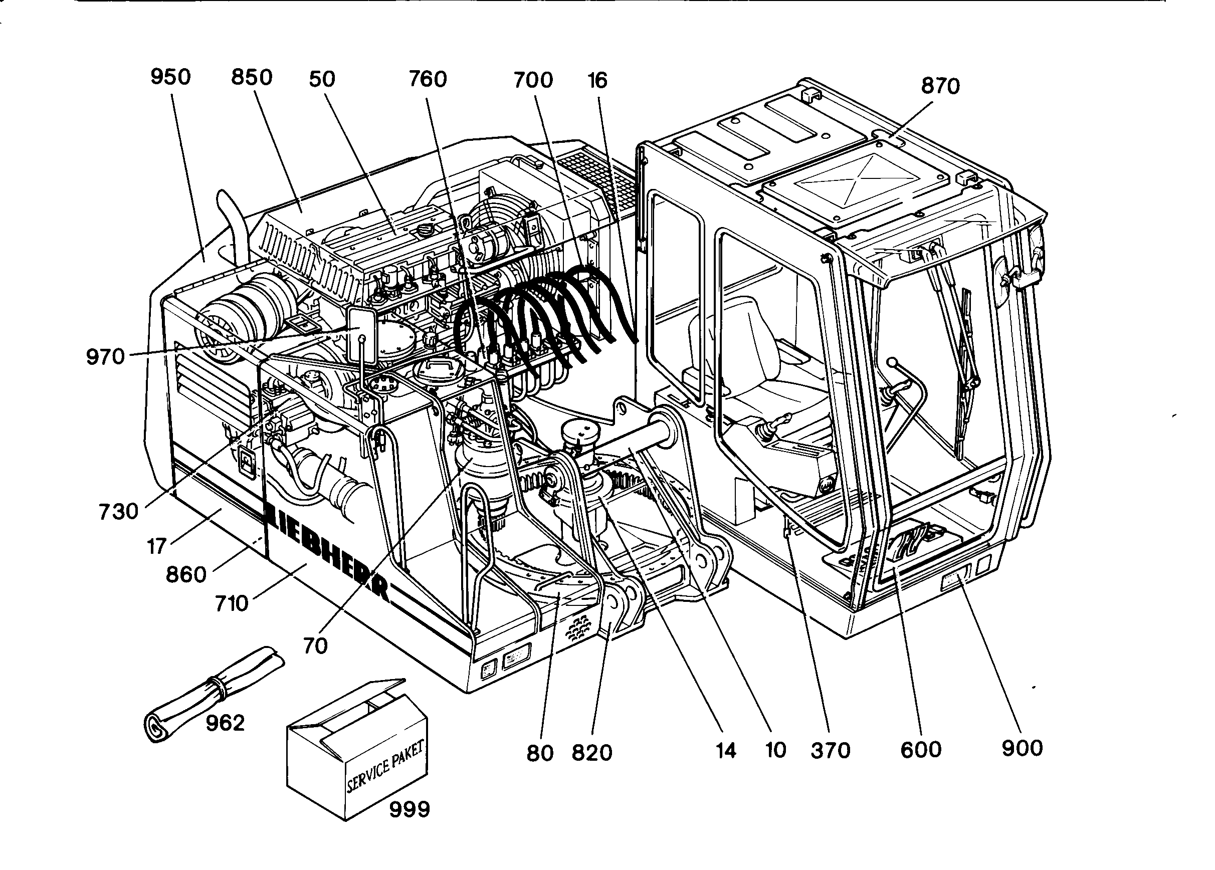 ПУЛЬТ УПРАВЛЕНИЯ 9211886 LIEBHERR