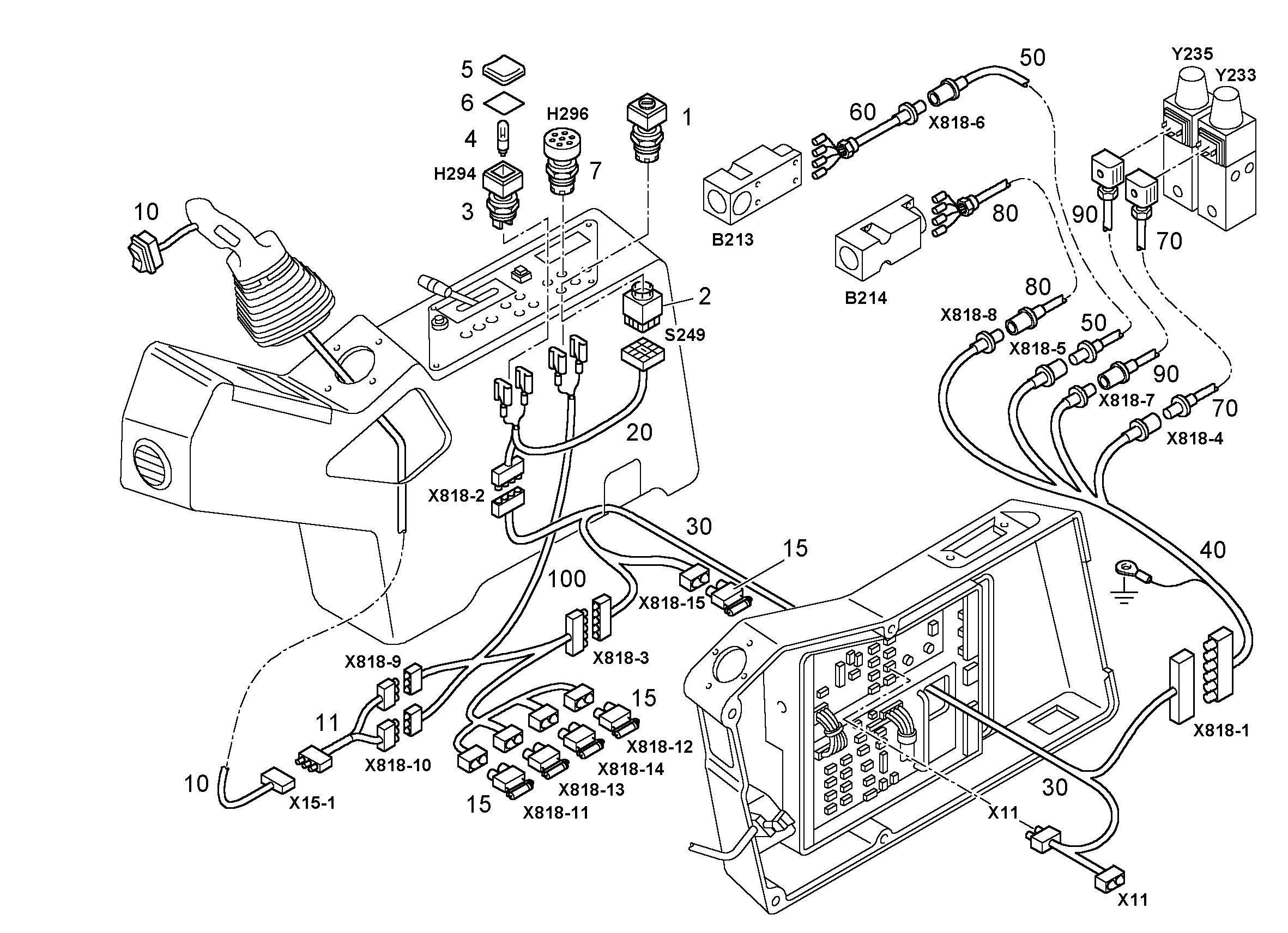 СИМВОЛ ОГРАНИЧЕНИЕ ПОДЪЕМА 9920385 LIEBHERR